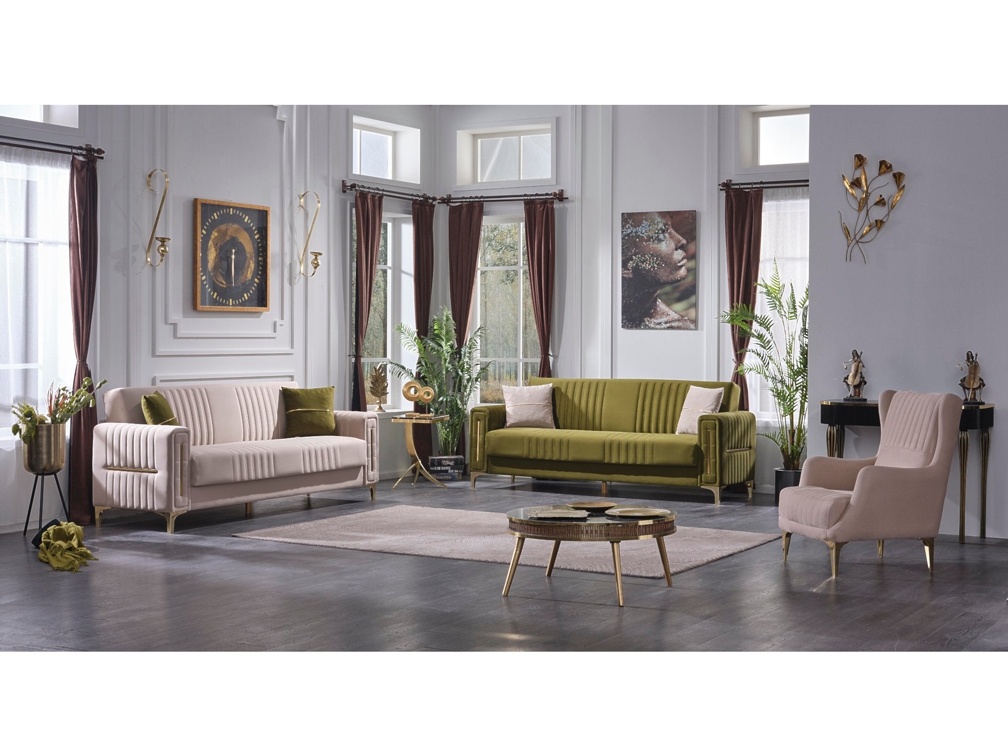 Moreno Convertible Sofa