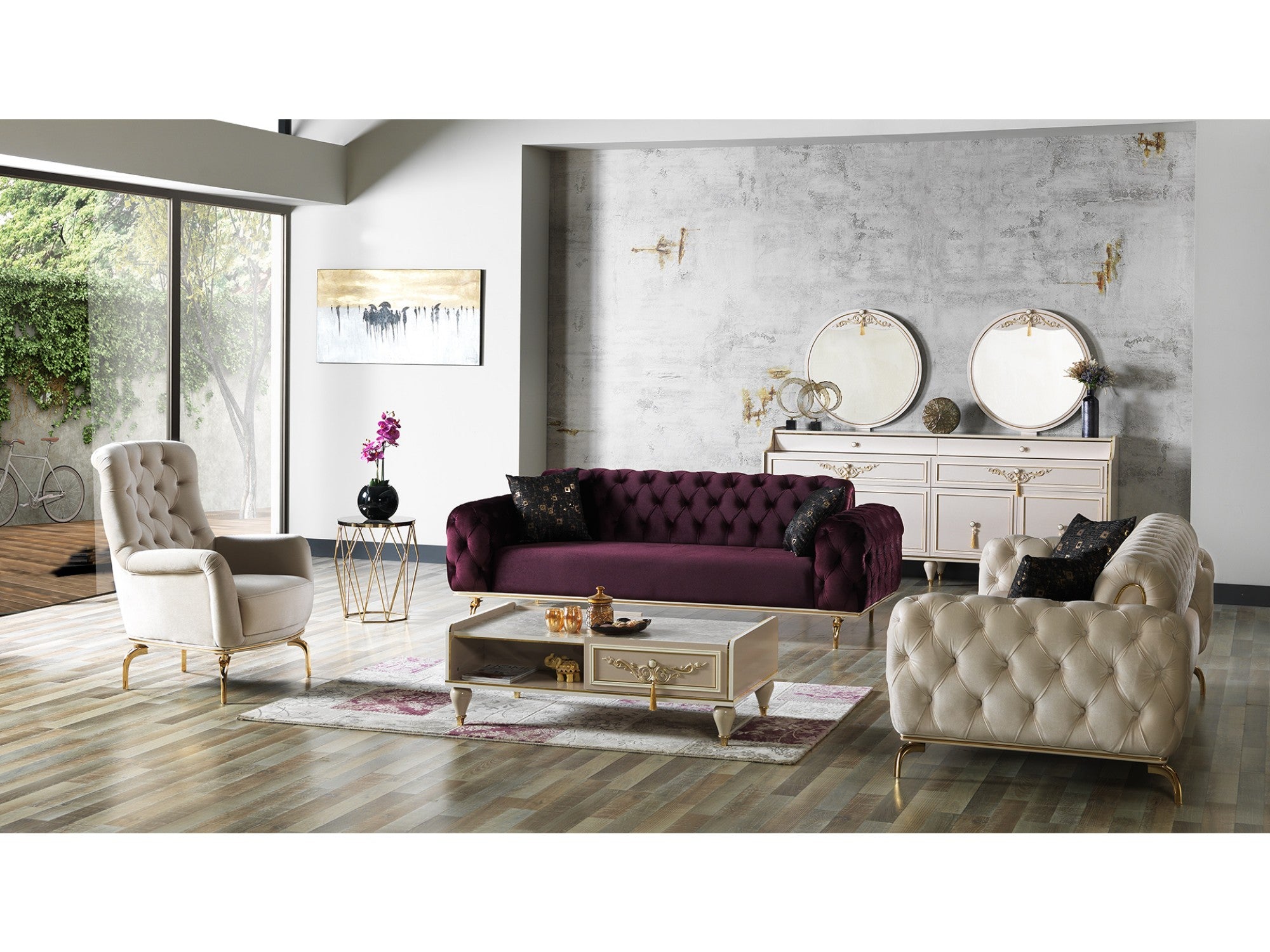 New Bianco Convertible Sofa