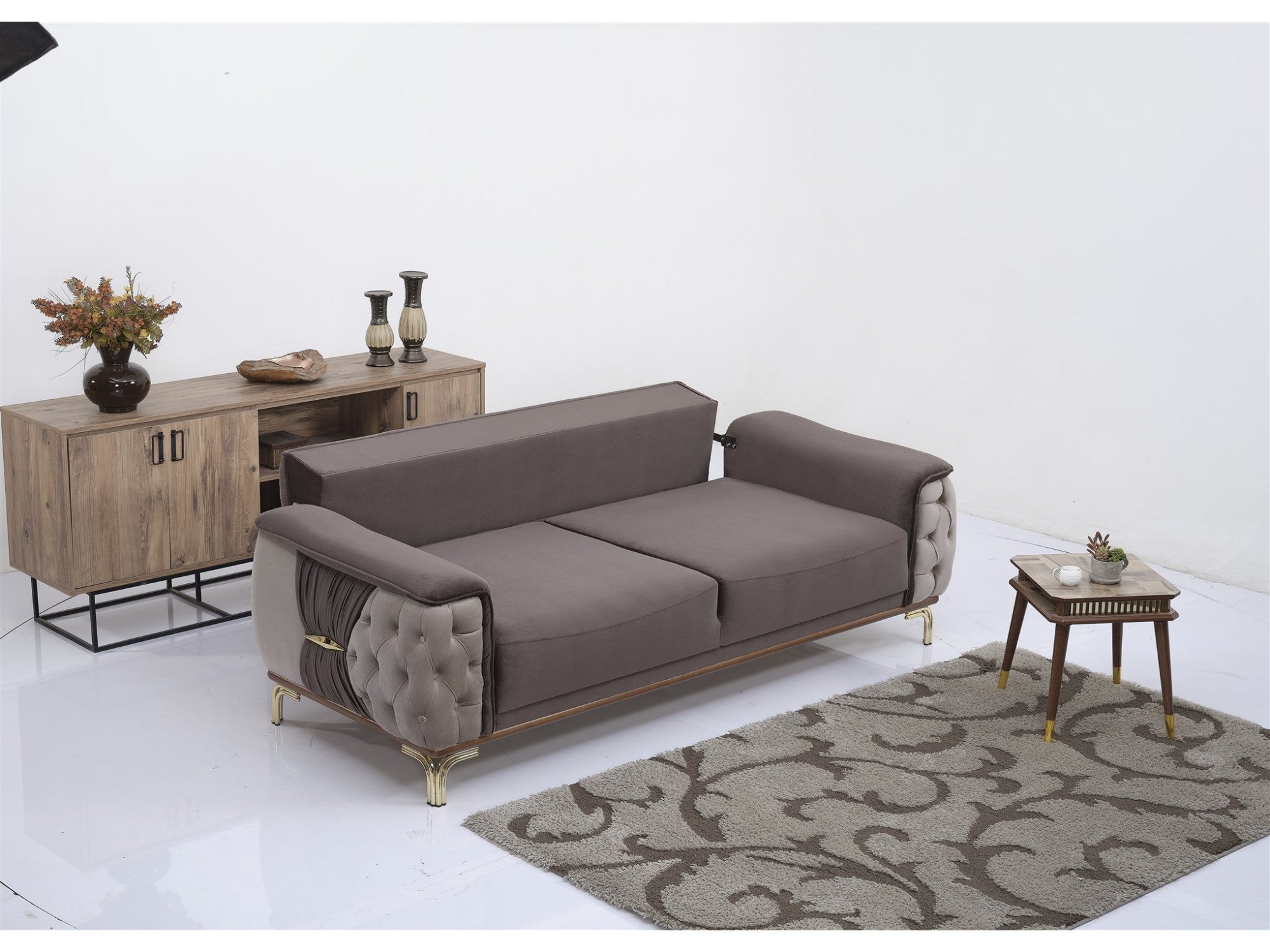 New York Convertible Livingroom Set (2 Sofa & 2 Chair)
