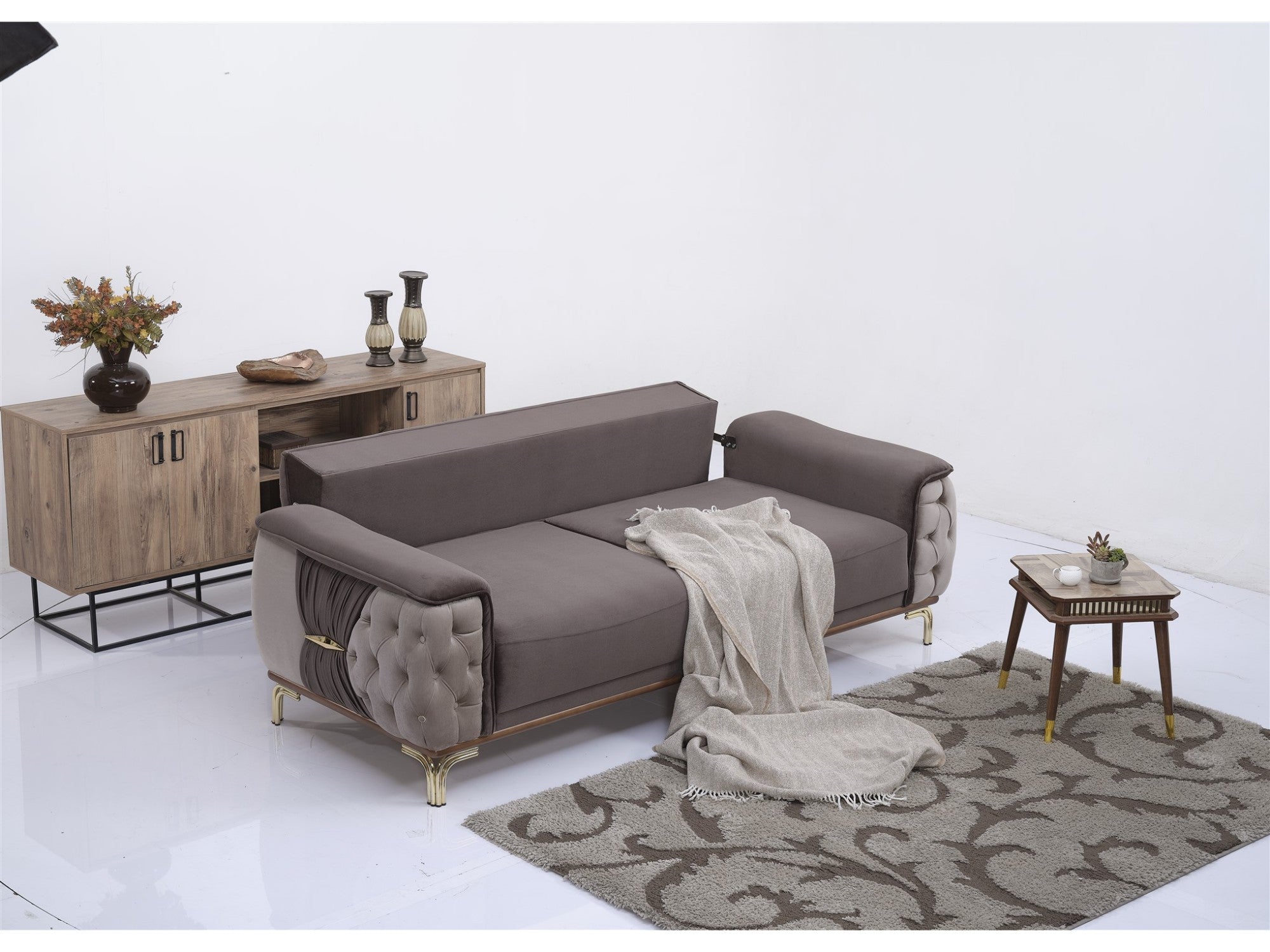 New York Convertible Livingroom Set (2 Sofa & 2 Chair)