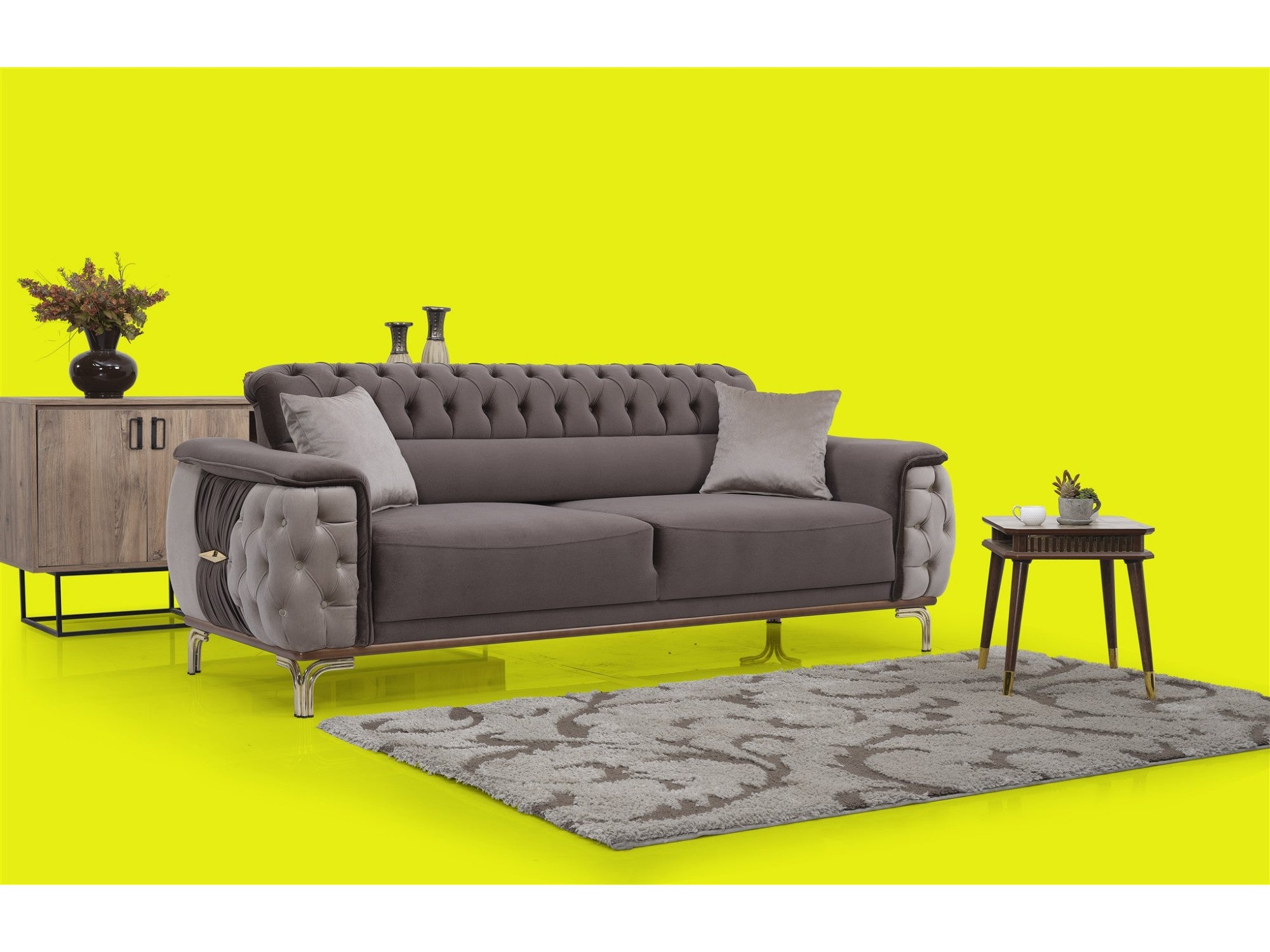 New York Convertible Livingroom Set (2 Sofa & 2 Chair)