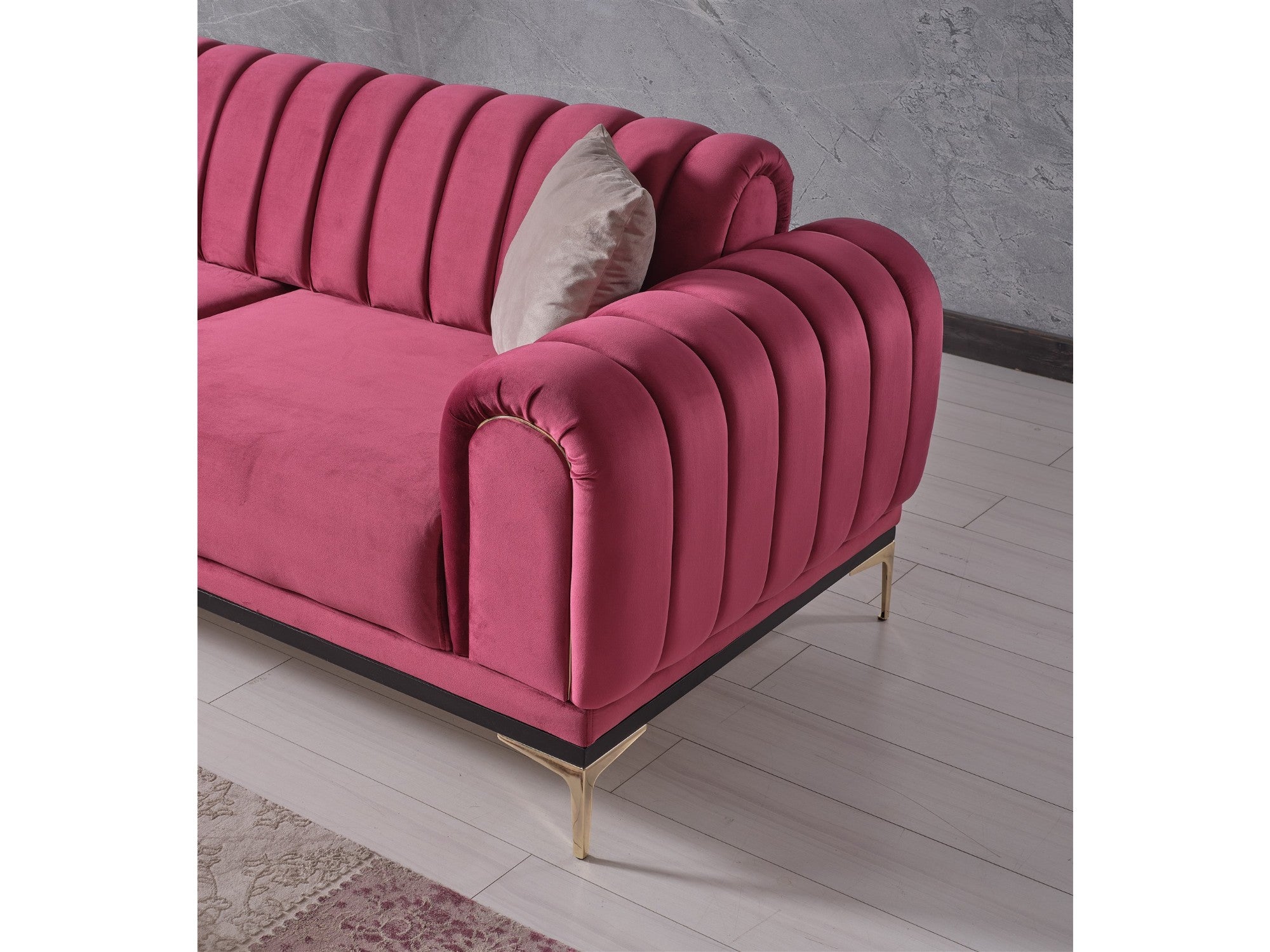 Oscar Convertible Livingroom Set (2 Sofa & 2 Chair)