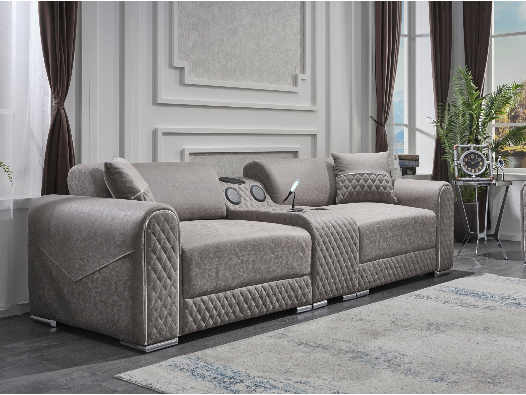 Parma Convertible Livingroom Set (2 Sofa & 2 Chair)