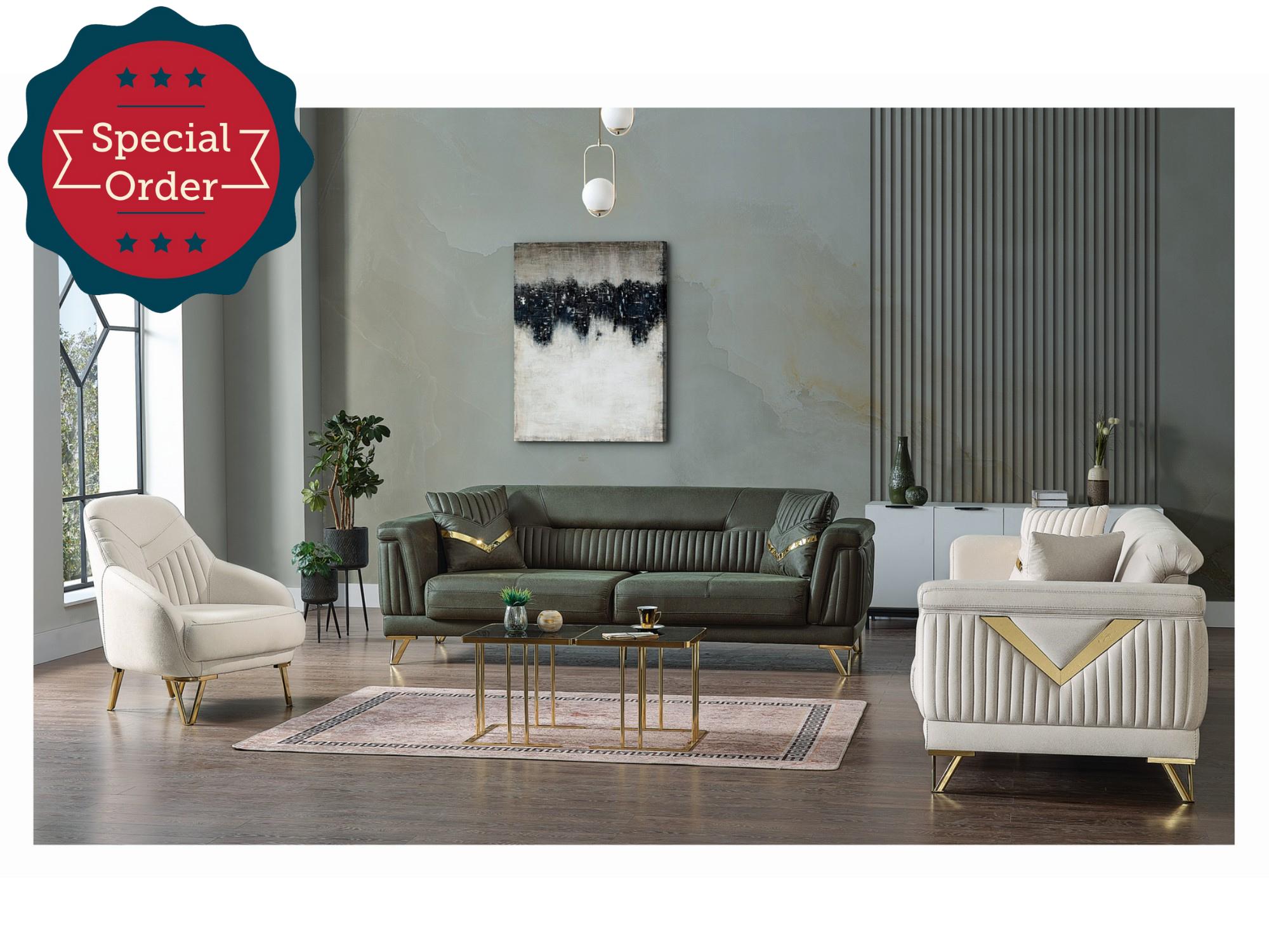 Penta Convertible Livingroom Set (2 Sofa & 2 Chair)