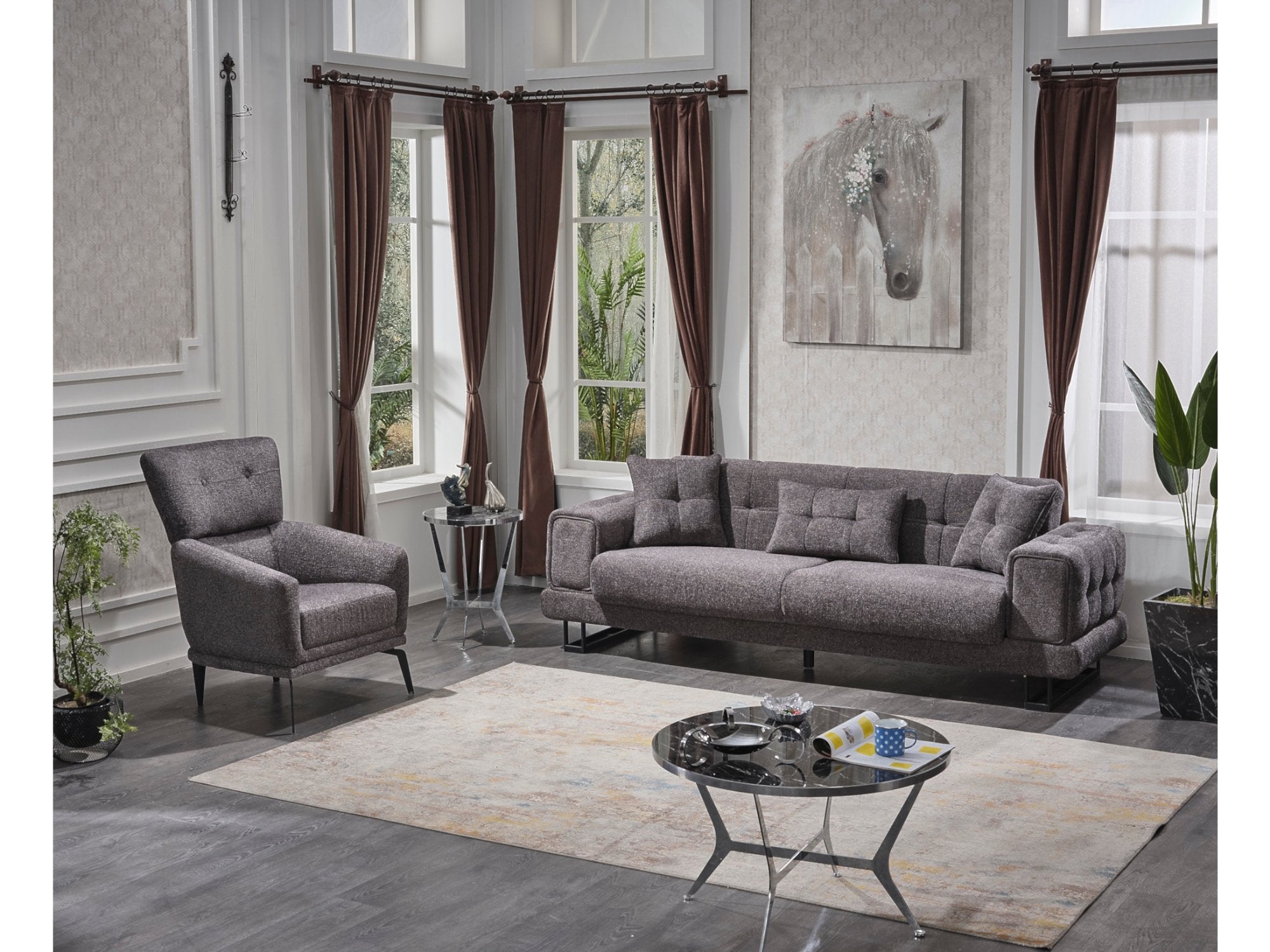 Rose Convertible Sofa