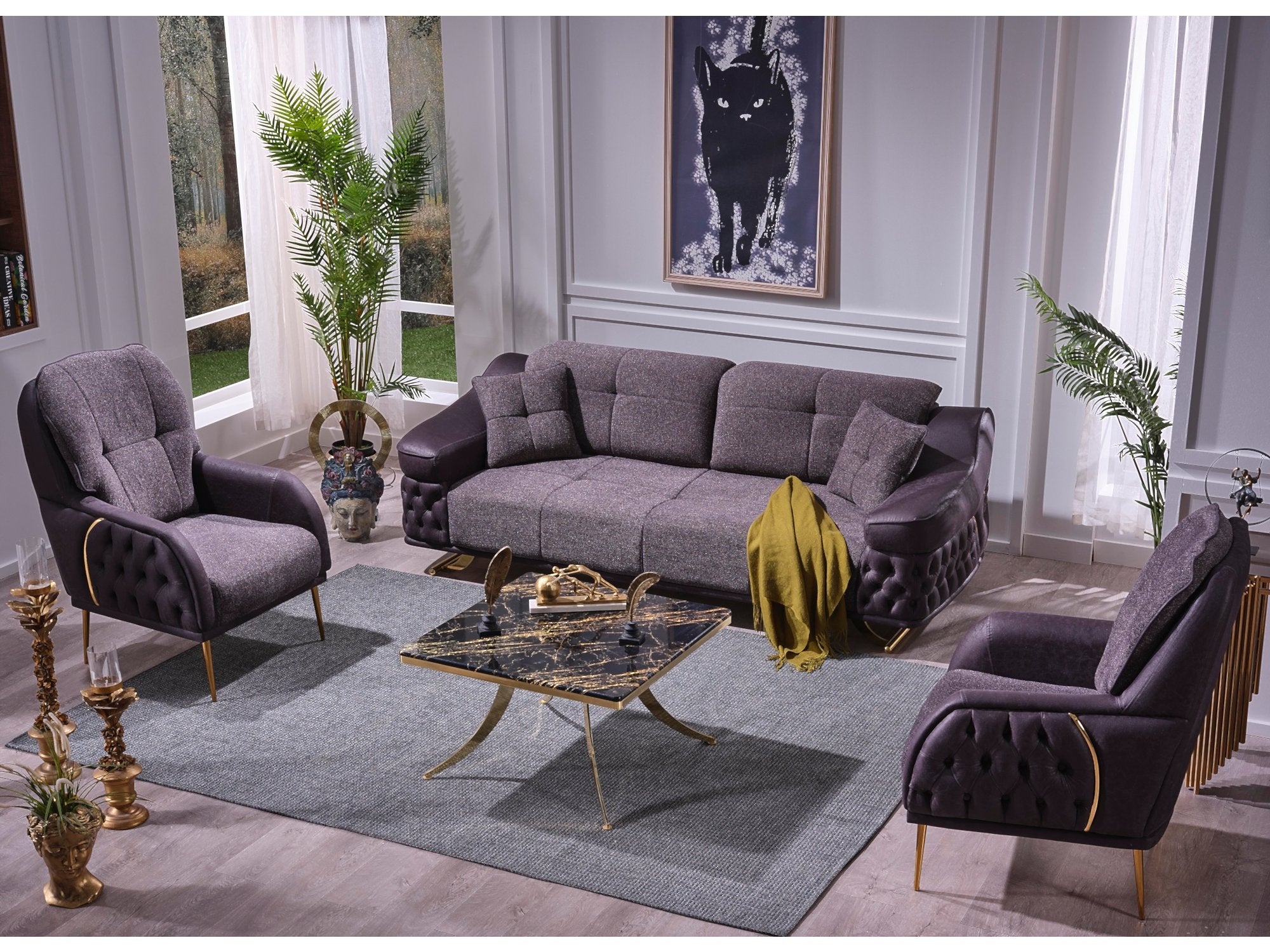 Saiss Convertible Sofa