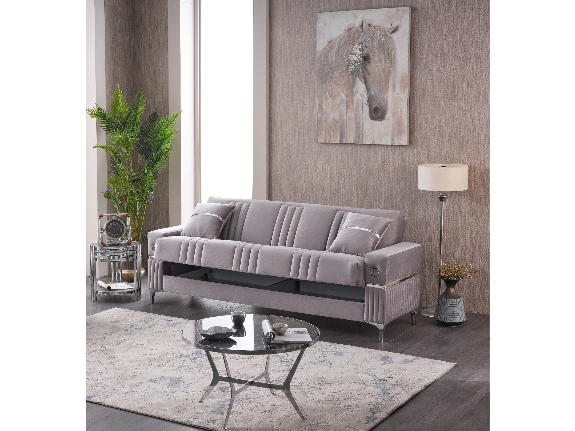 Tilda Convertible Livingroom Set (2 Sofa & 2 Chair)