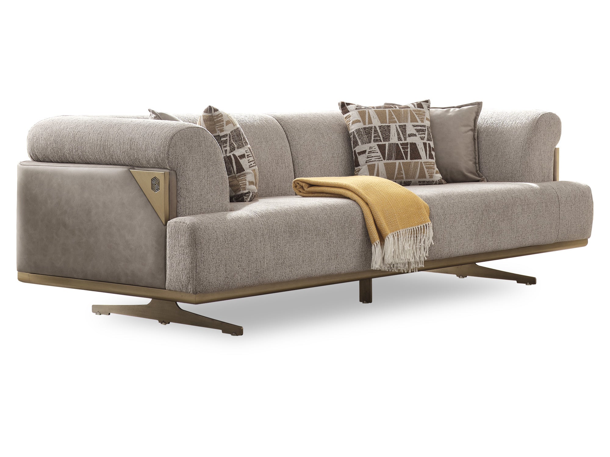 Urla Stationary Sofa Cream