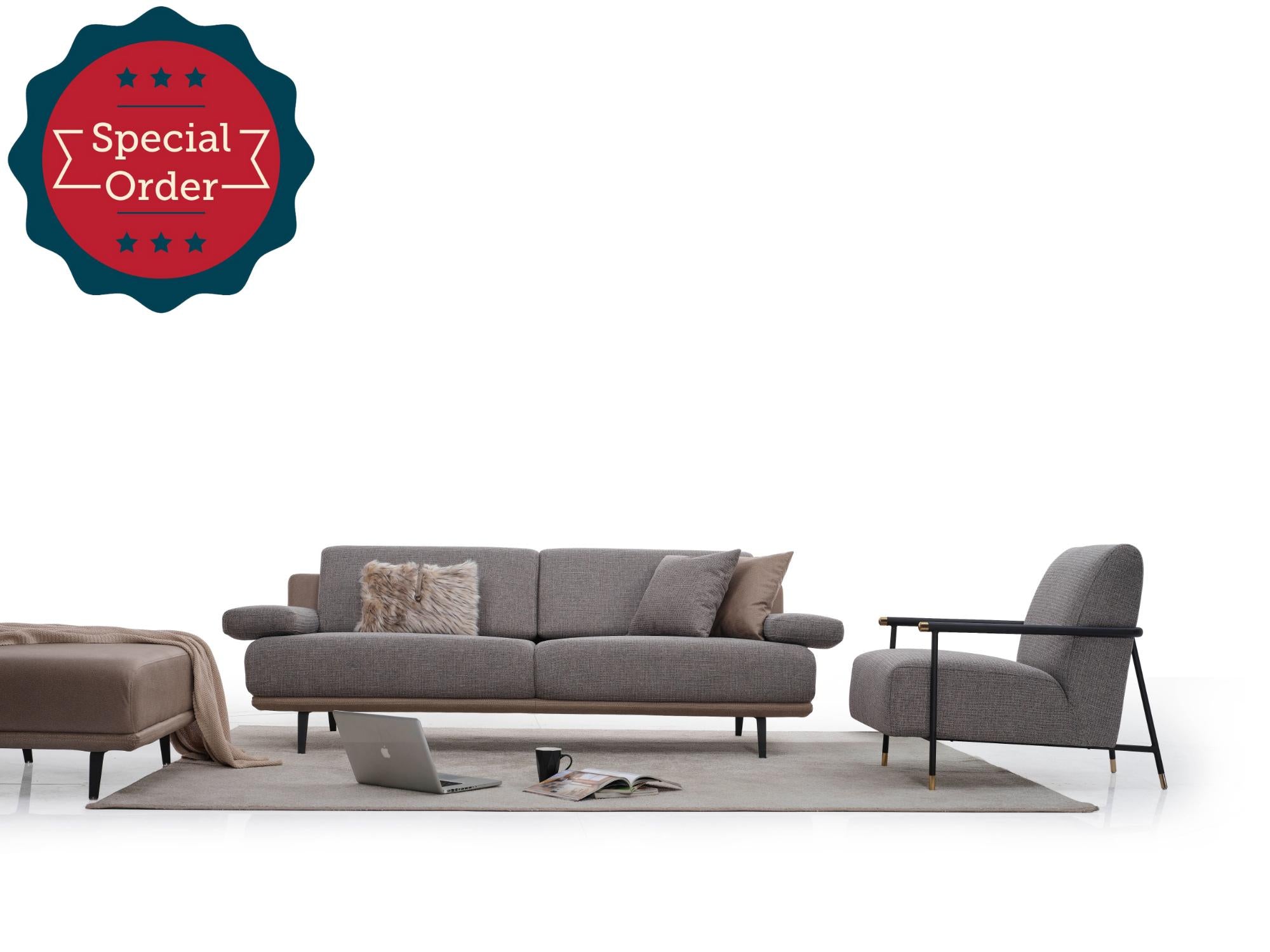 Venedik Stationary Livingroom Set (2 Sofa & 2 Chair)