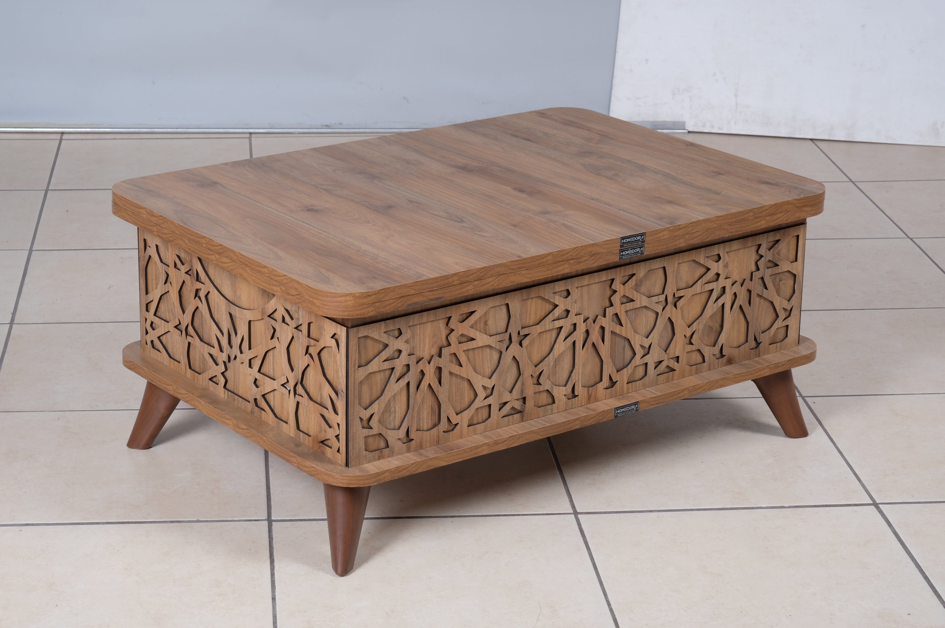 Rio Smart Coffee Table 1002 Walnut