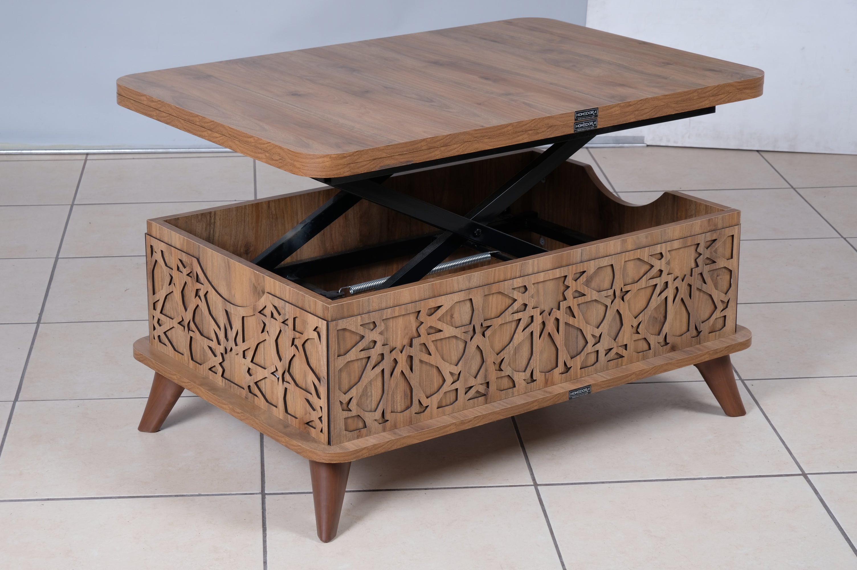 Rio Smart Coffee Table 1002 Walnut