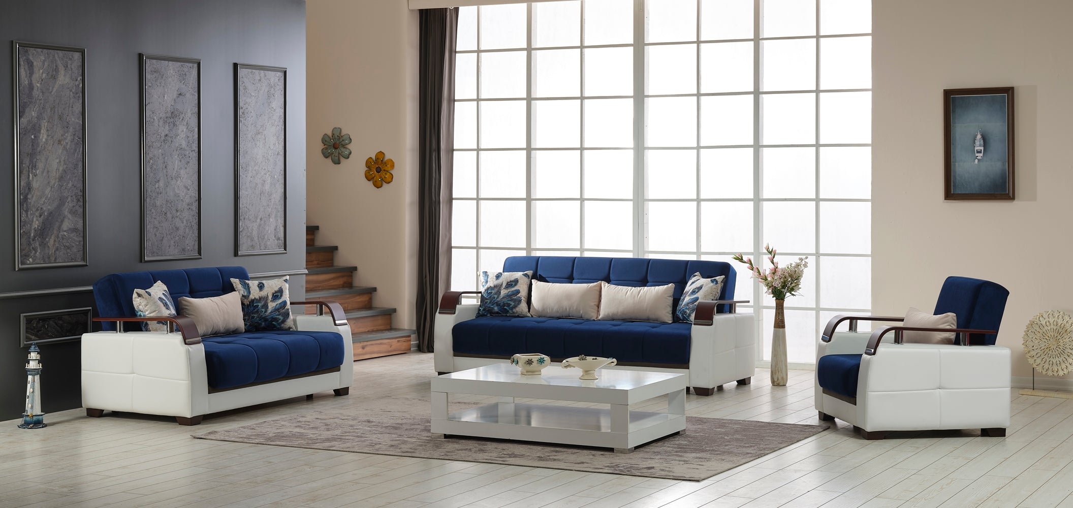 Regina Armchair Navy