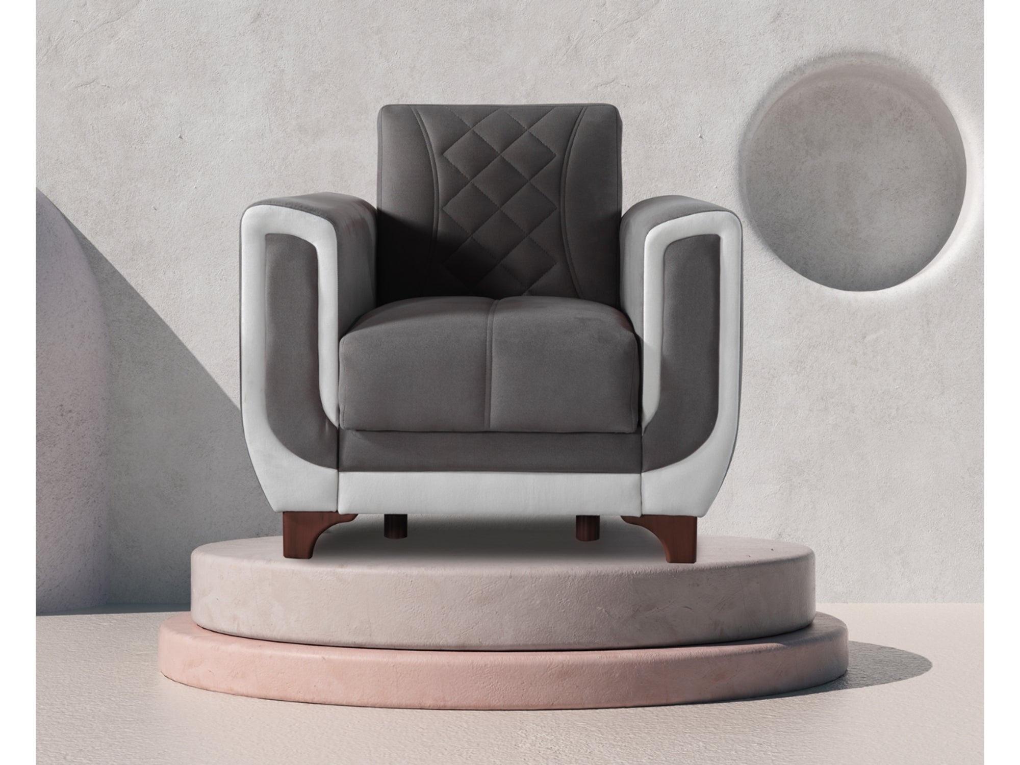 Berre Armchair Grey