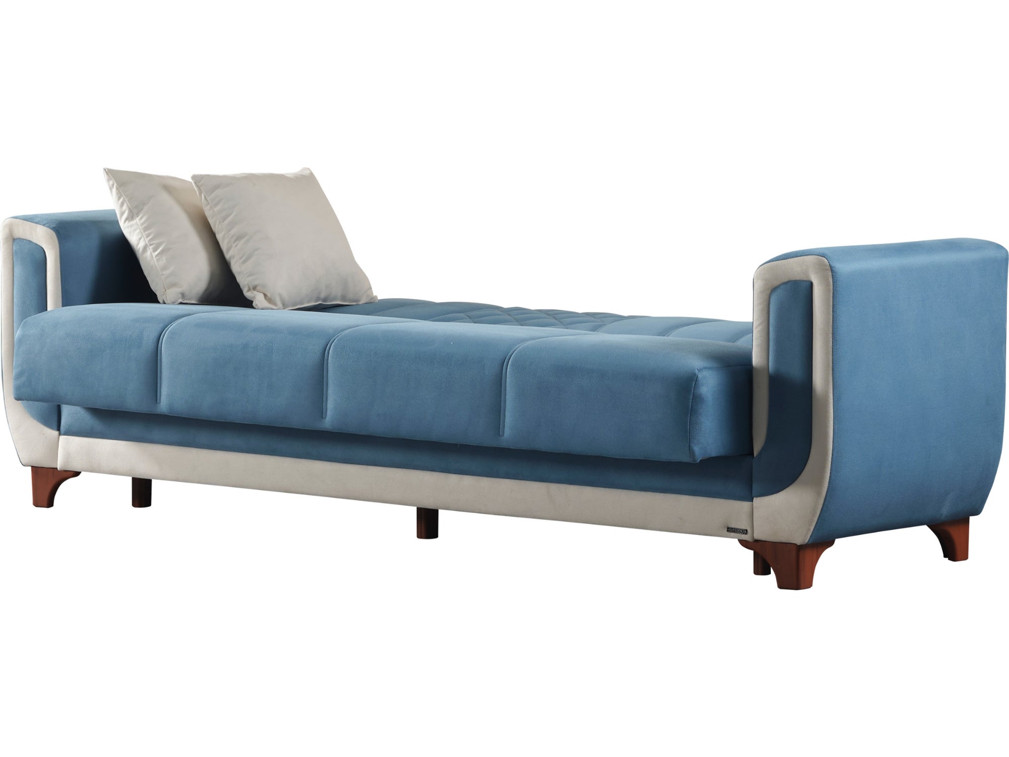 Berre Convertible Livingroom (2 Sofa & 2 Chair) Blue