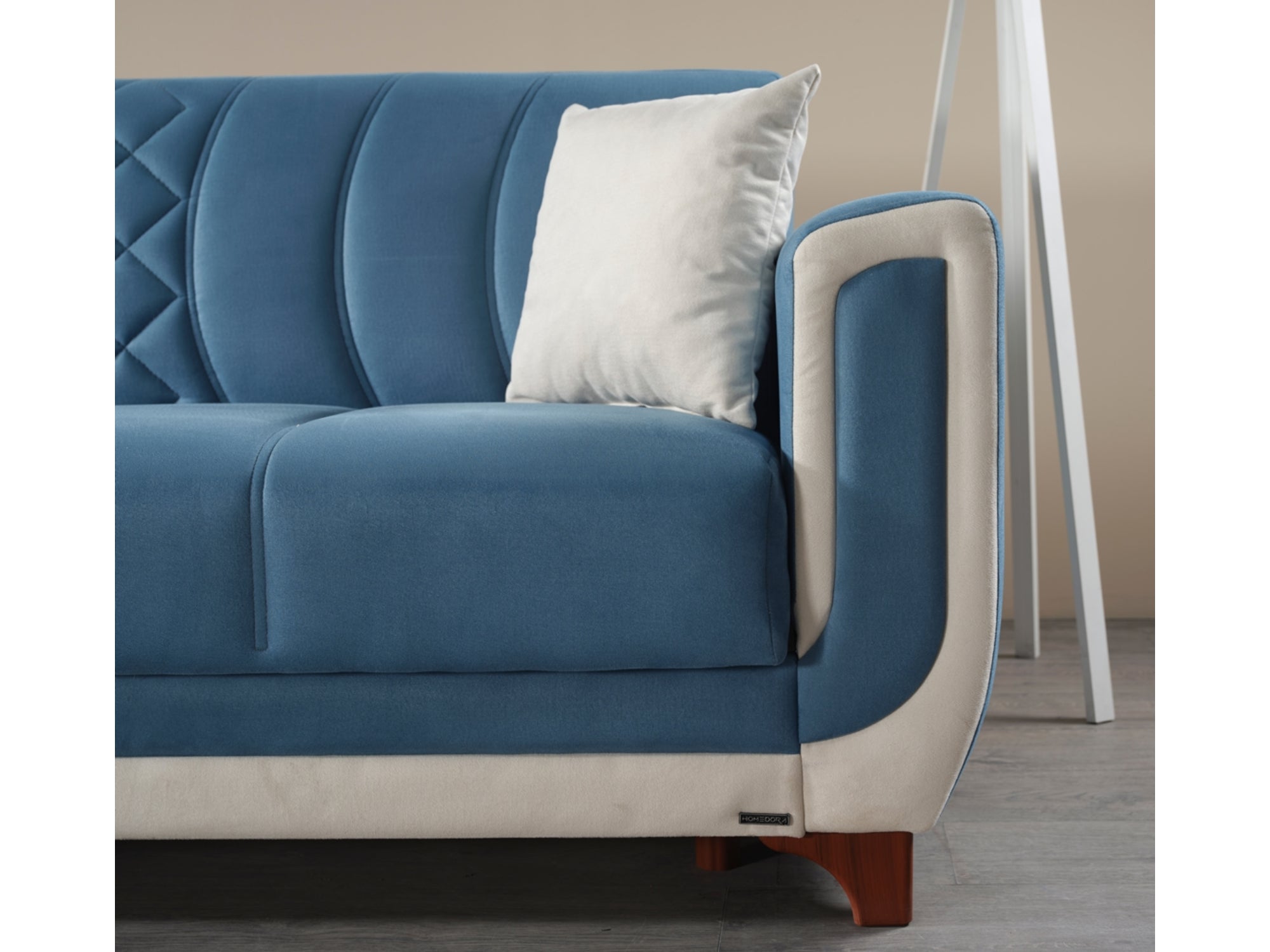 Berre Convertible Livingroom (2 Sofa & 2 Chair) Blue