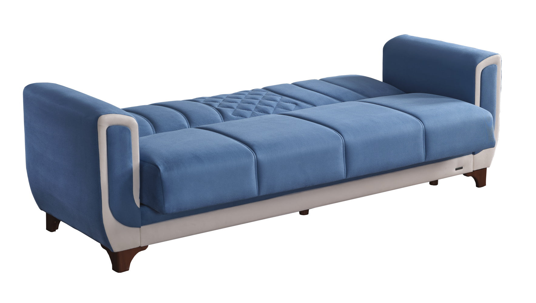 Berre Convertible Livingroom (2 Sofa & 2 Chair) Blue