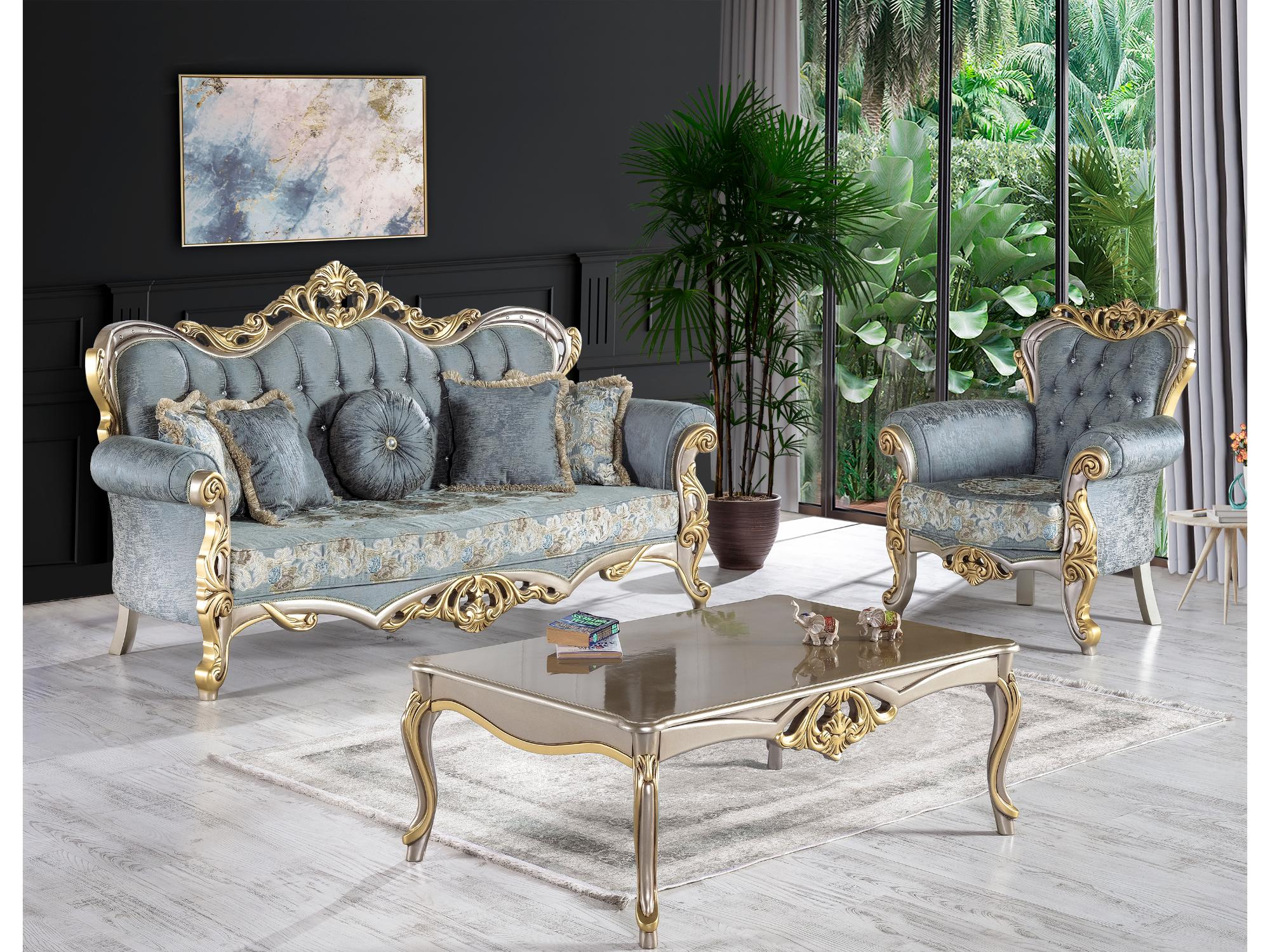 Buse Coffee Table Light Green