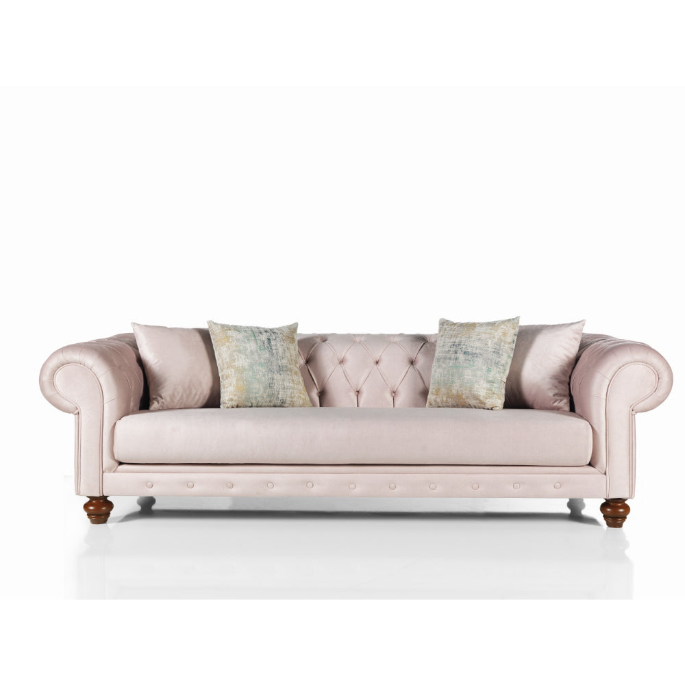 Chester Stationary Livingroom Sofa Cream