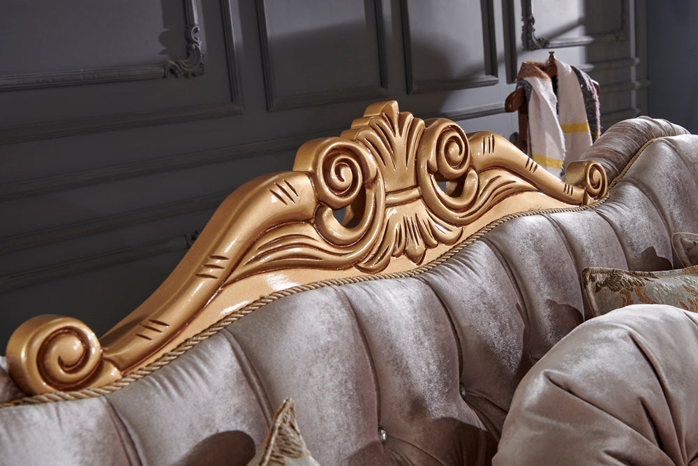 Sultan Traditional Sofa Cream