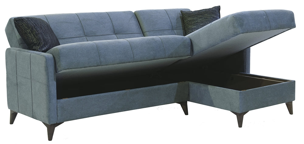 Eylul Sectional 2L Light Grey