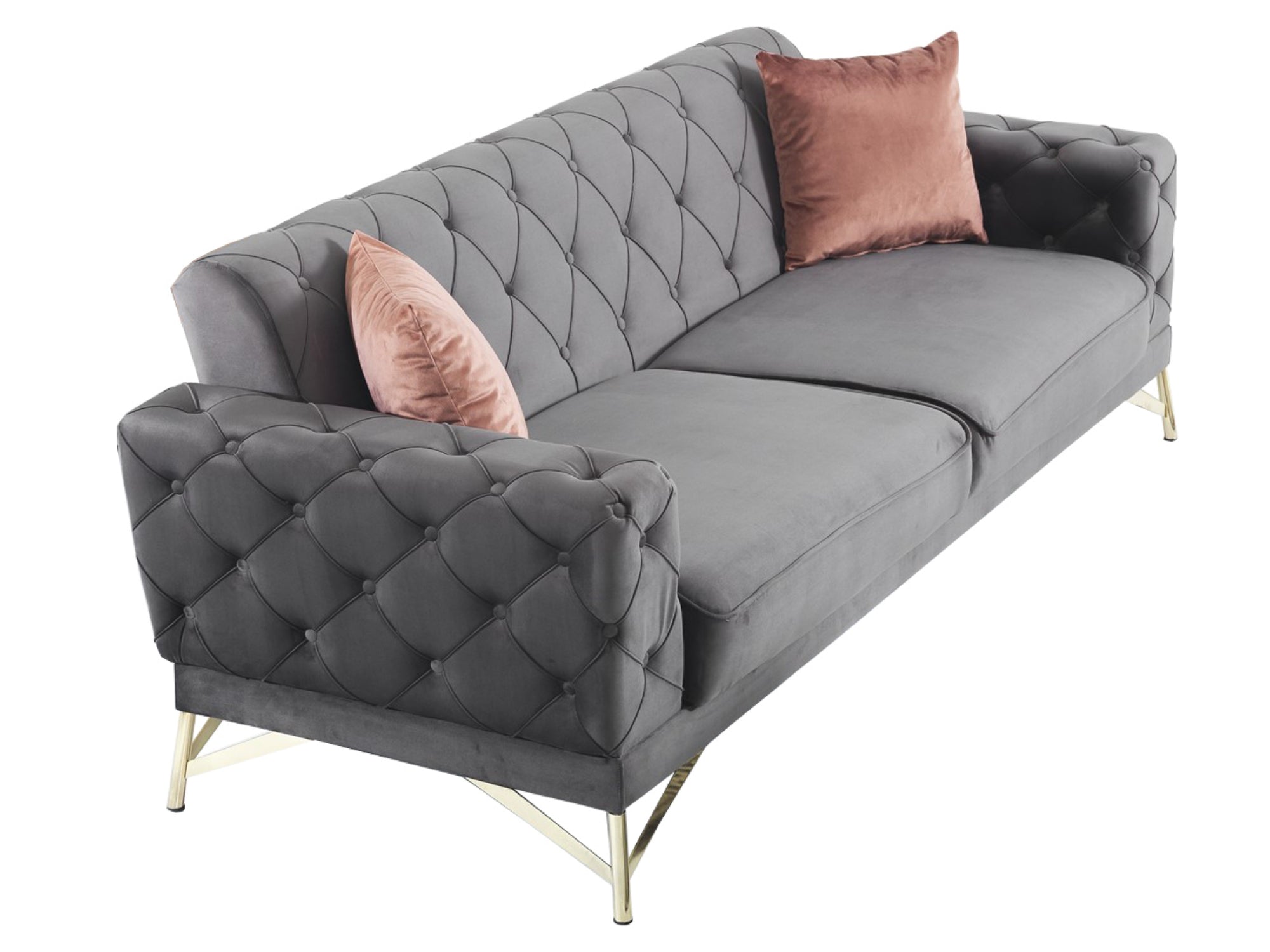 Fiesta Convertible Sofa Grey