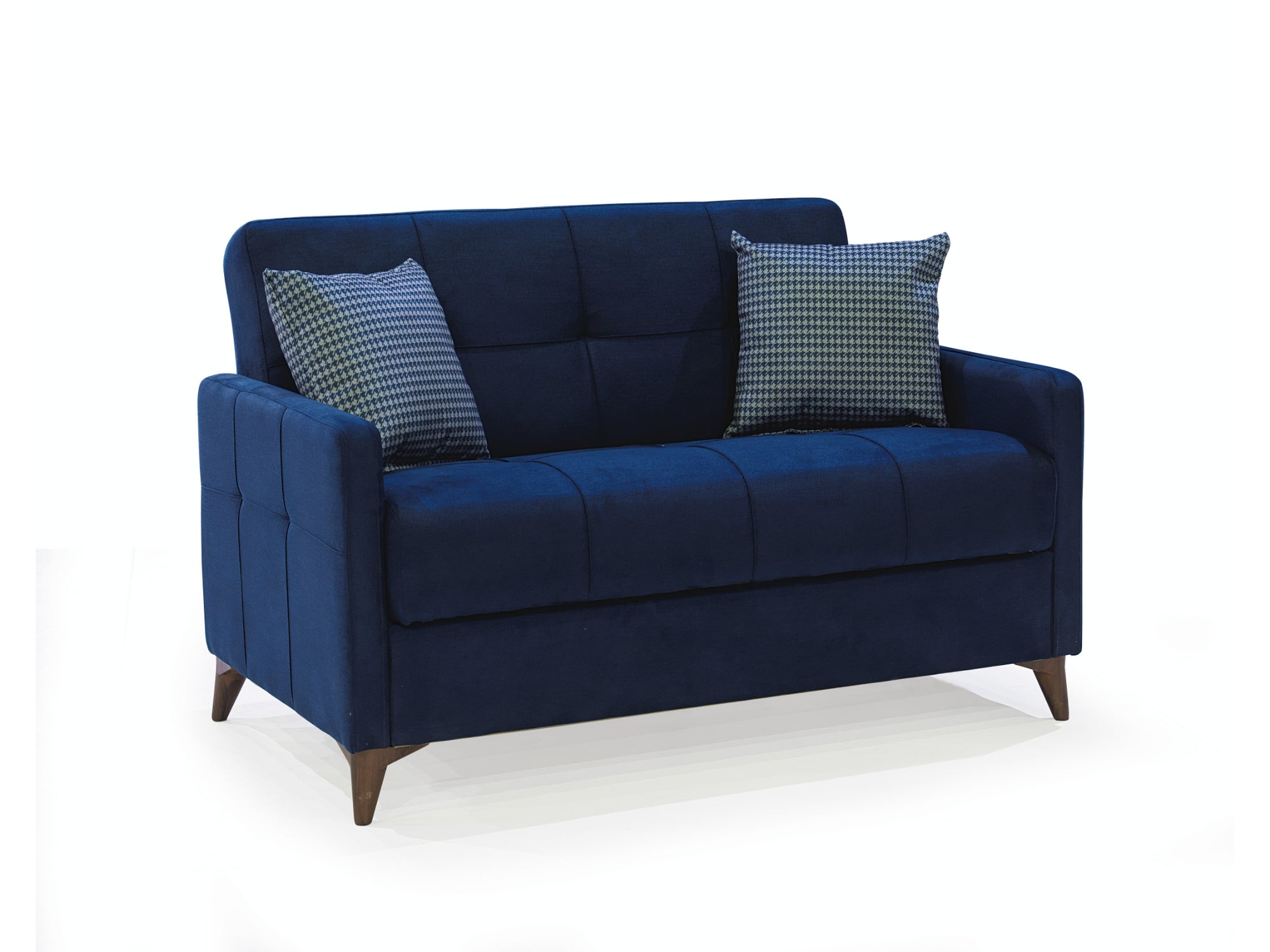 Eylul Convertible Livingroom Loveseat Navy