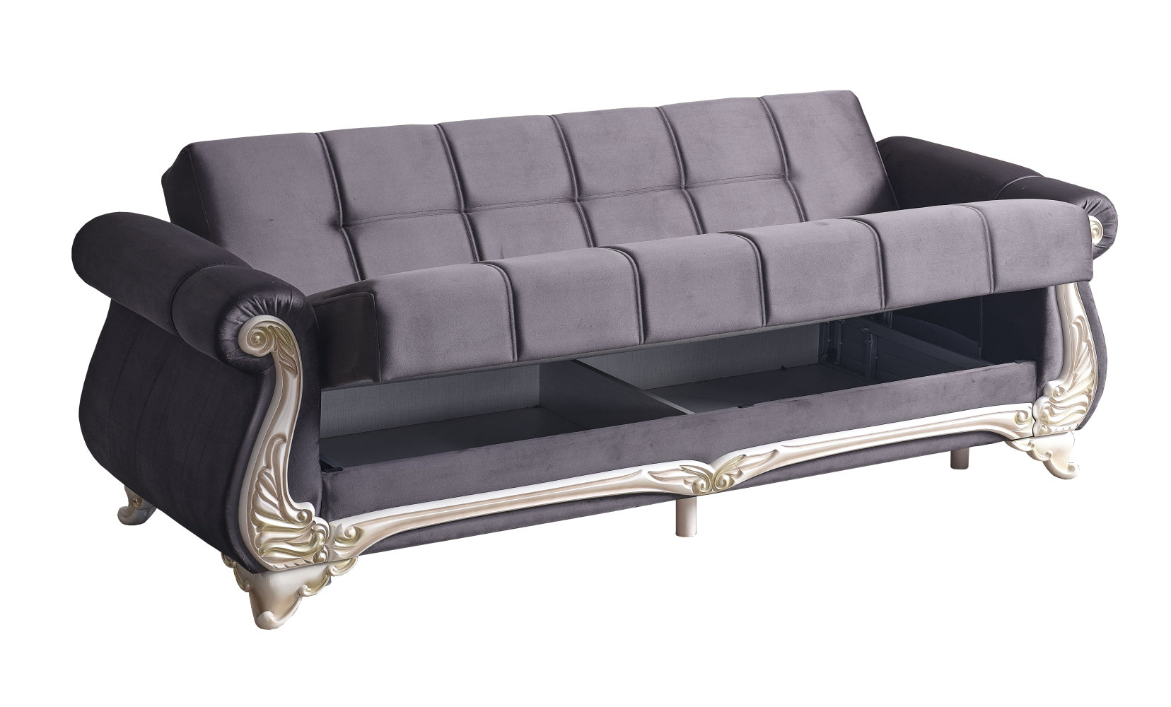 Karizma Convertible Livingroom (2 Sofa & 2 Chair) Anthracite