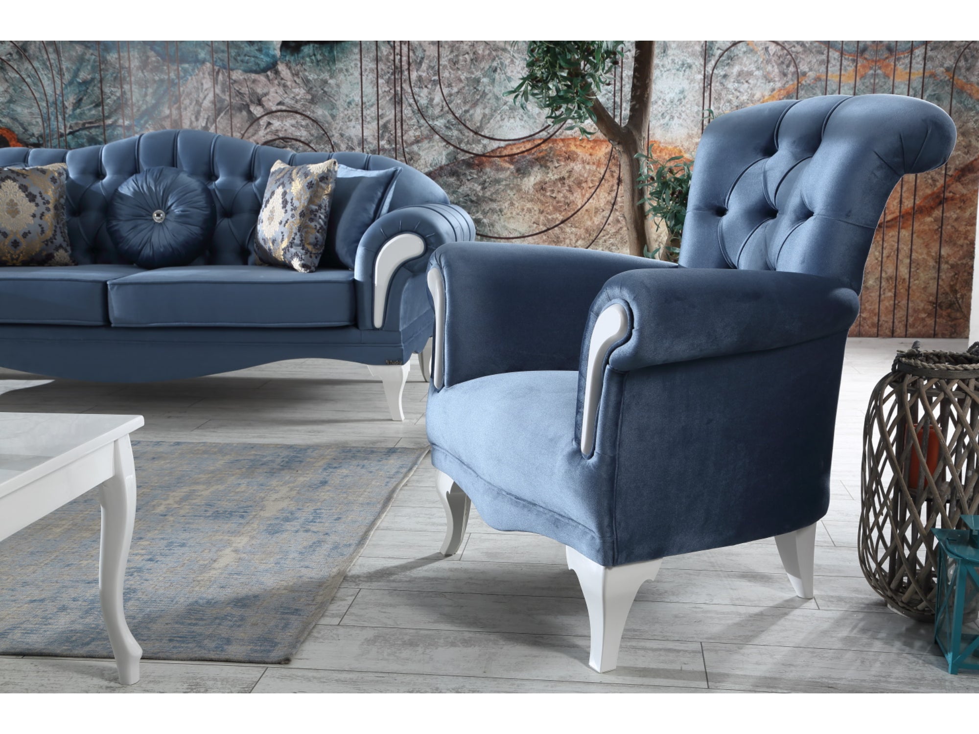 Katre Chair Blue