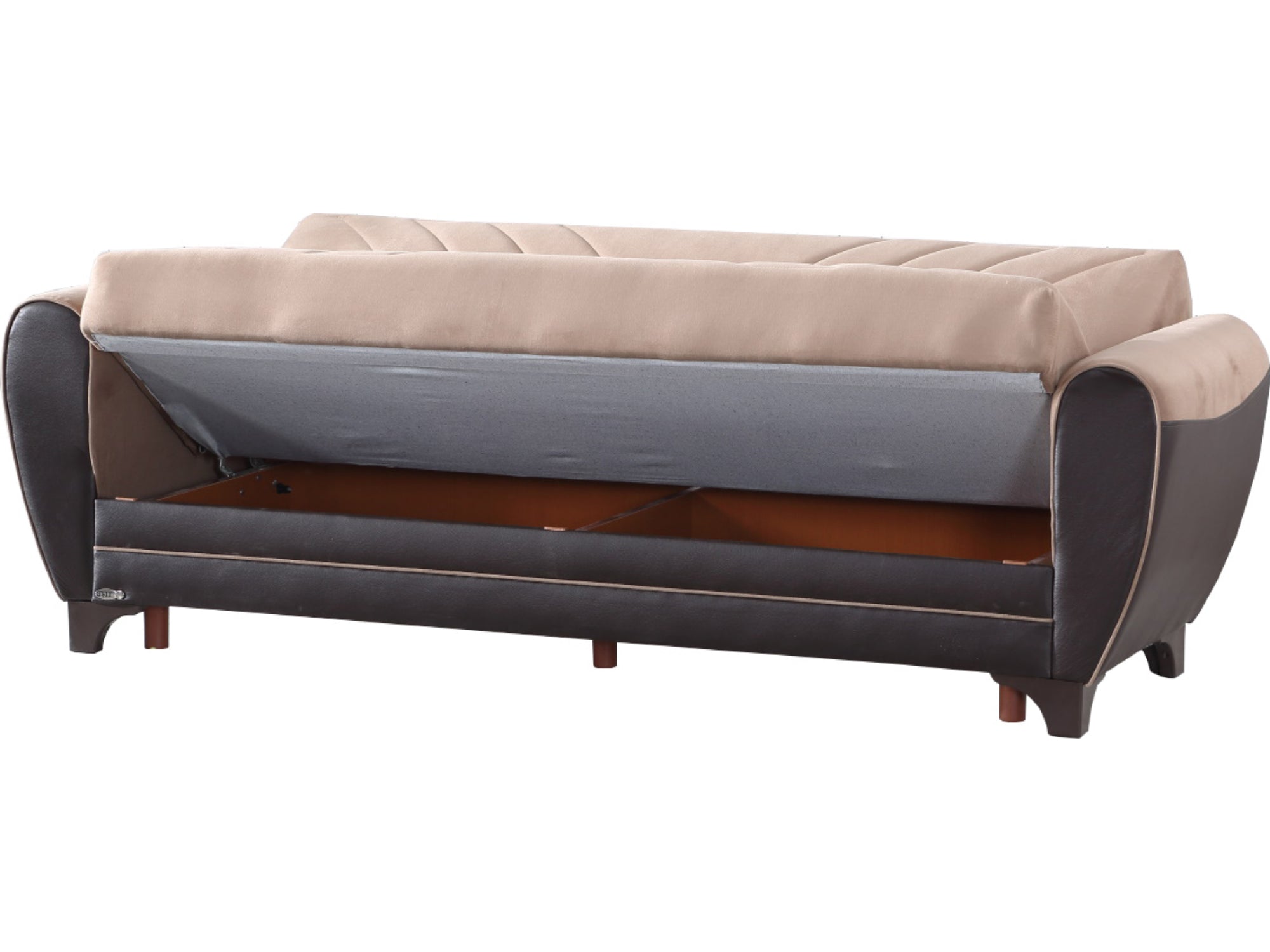 Leydi Convertible Livingroom Sofa Brown