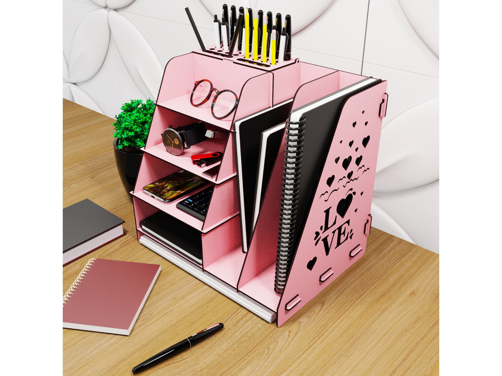 Love Desktop Organizer