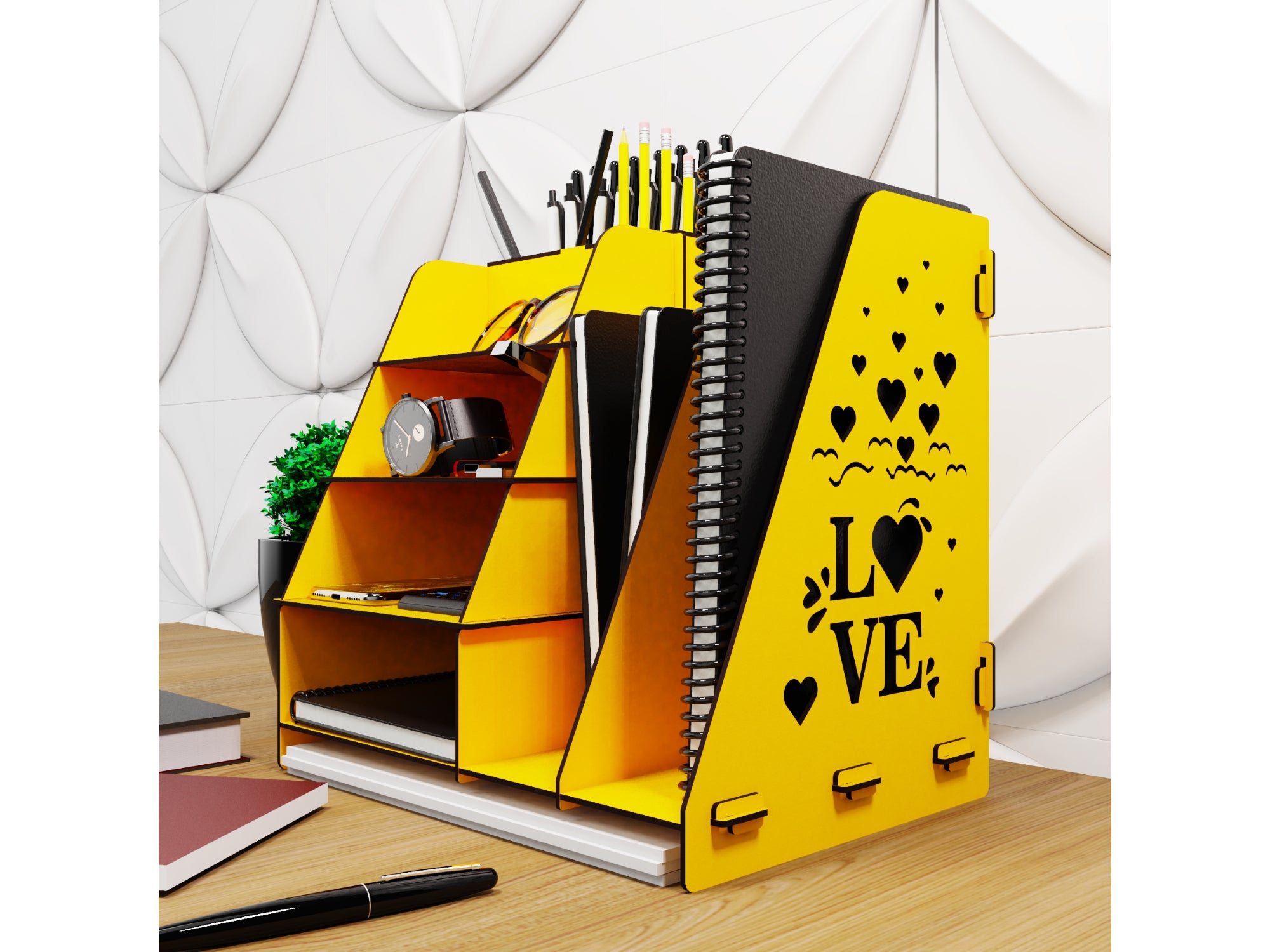 Love Desktop Organizer
