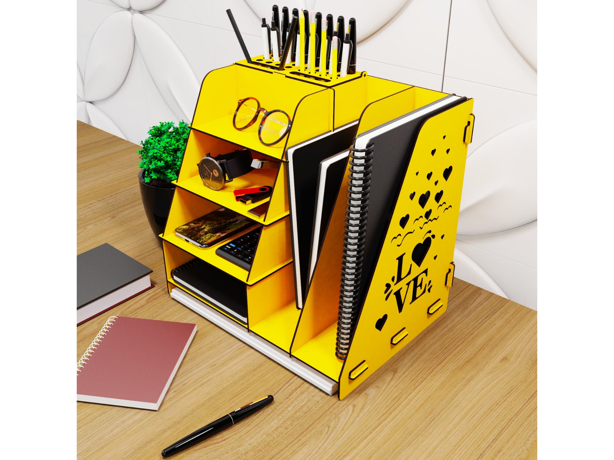 Love Desktop Organizer