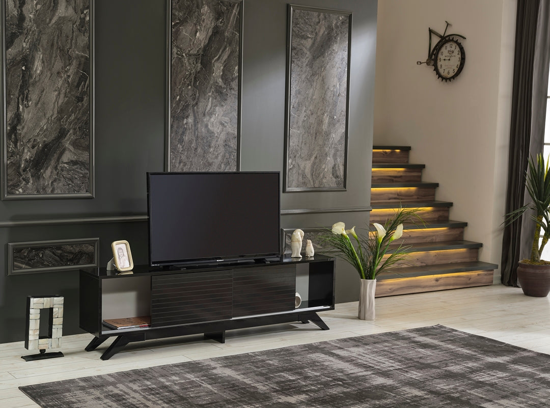 Luxia Tv Stand Black