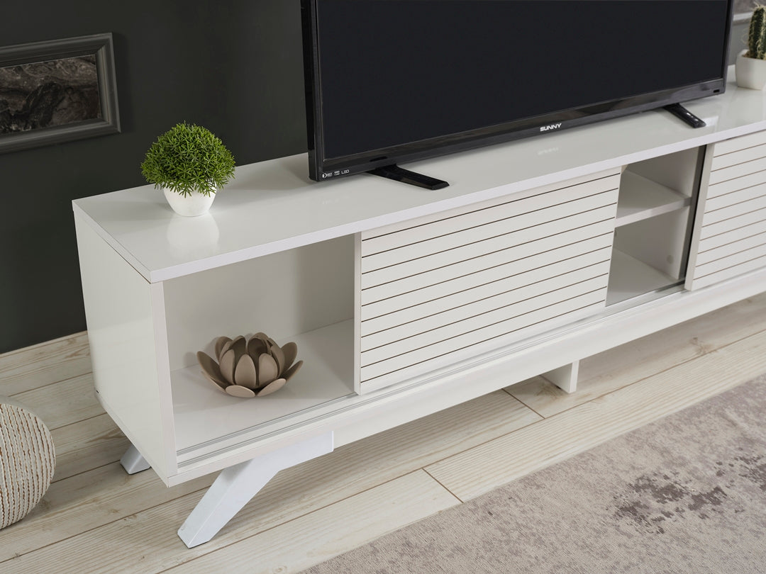 Luxia Tv Stand White