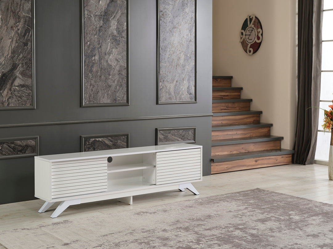 Luxia Tv Stand White