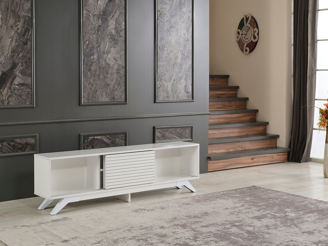 Luxia Tv Stand White