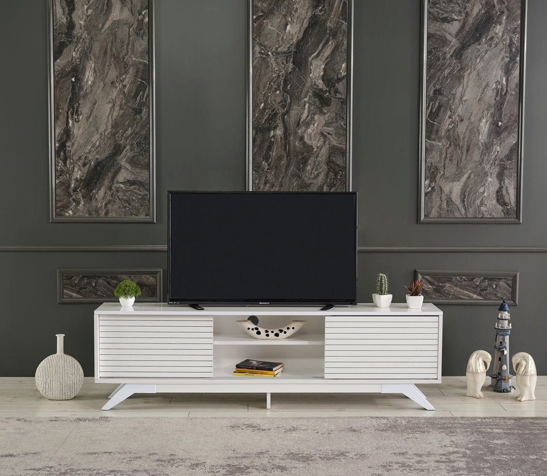 Luxia Tv Stand White