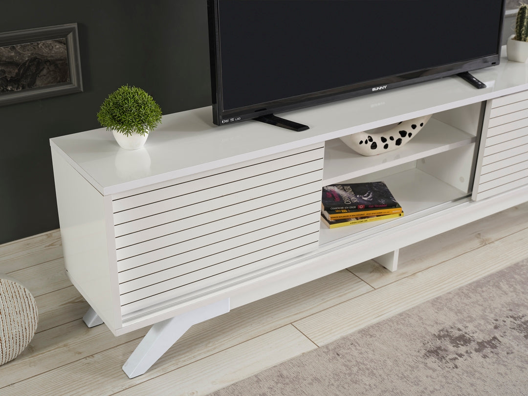Luxia Tv Stand White