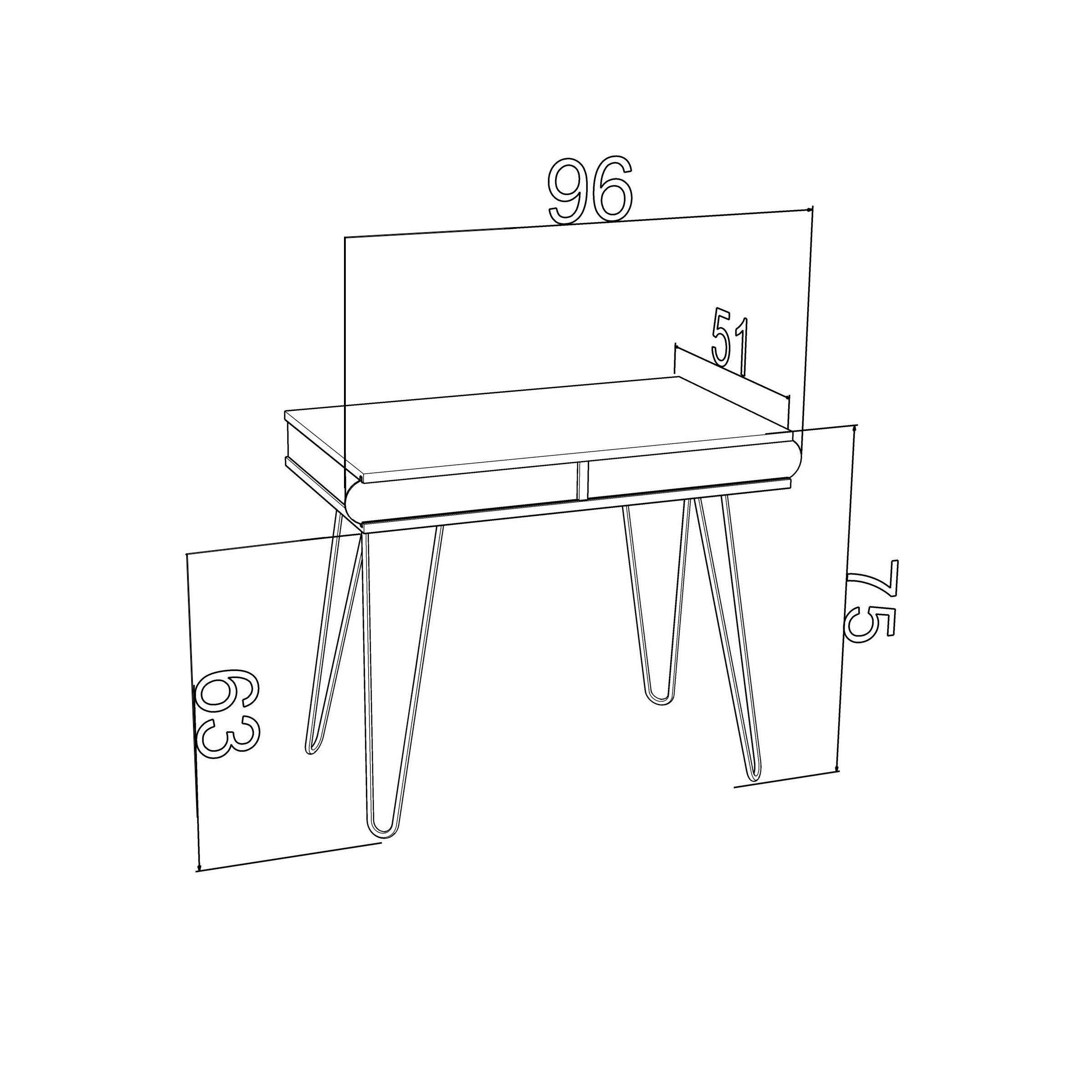 Illia Desk No.2 MT190622