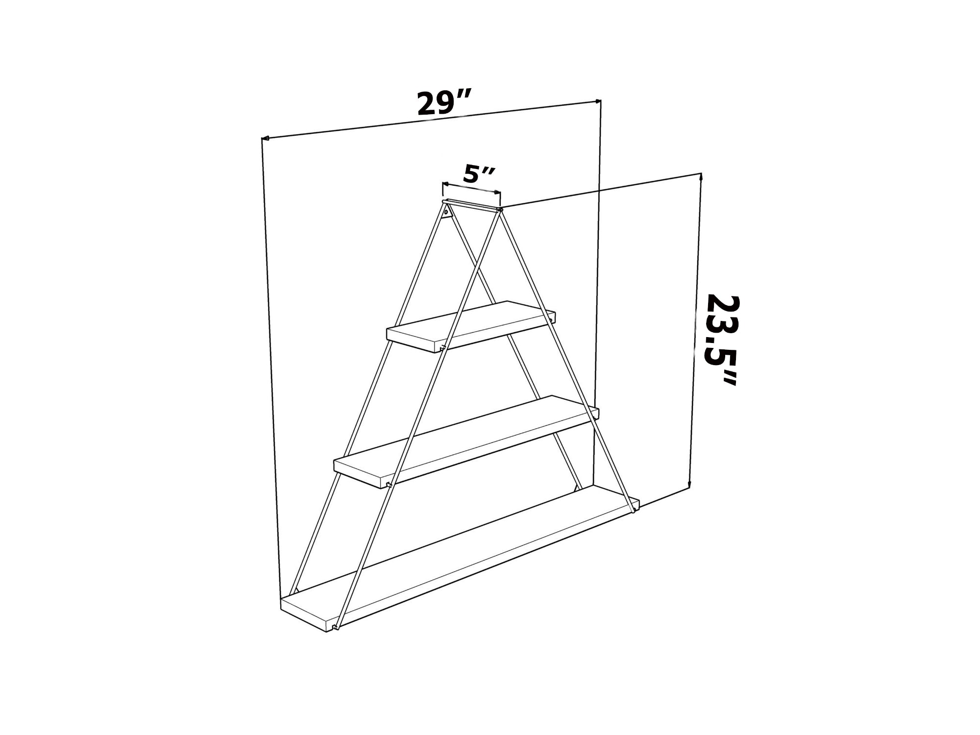 Moset Triangle Shelf