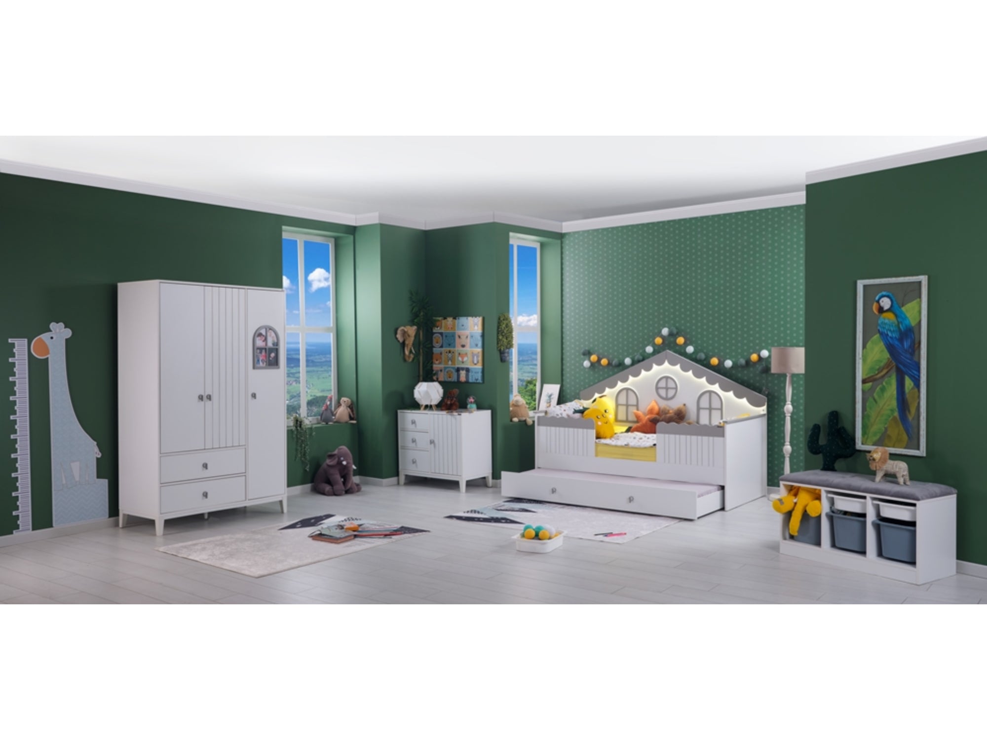 My Way Kids Room Set (Montessori &   Chiffonier)