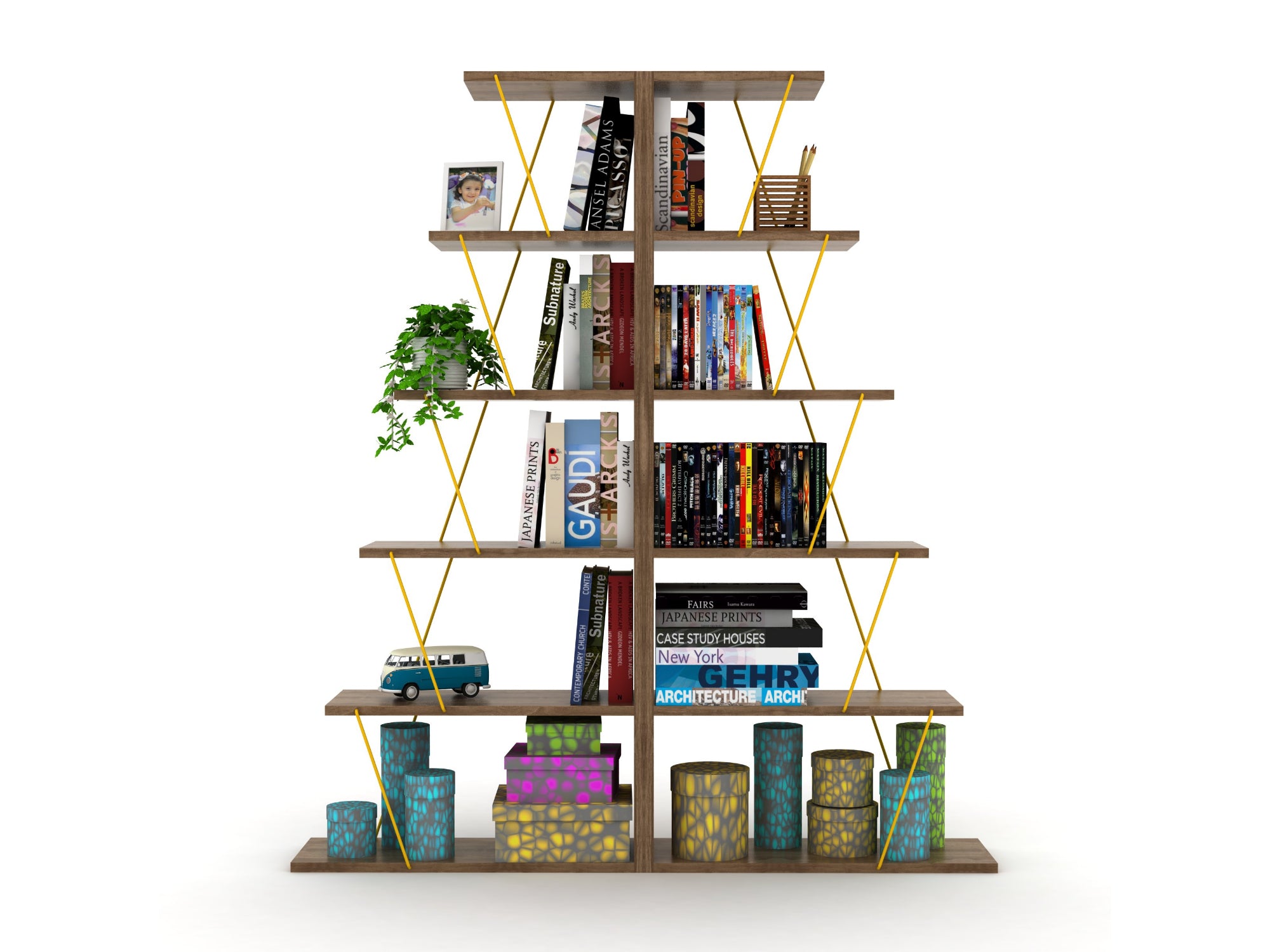 Tars Mini Bookcase