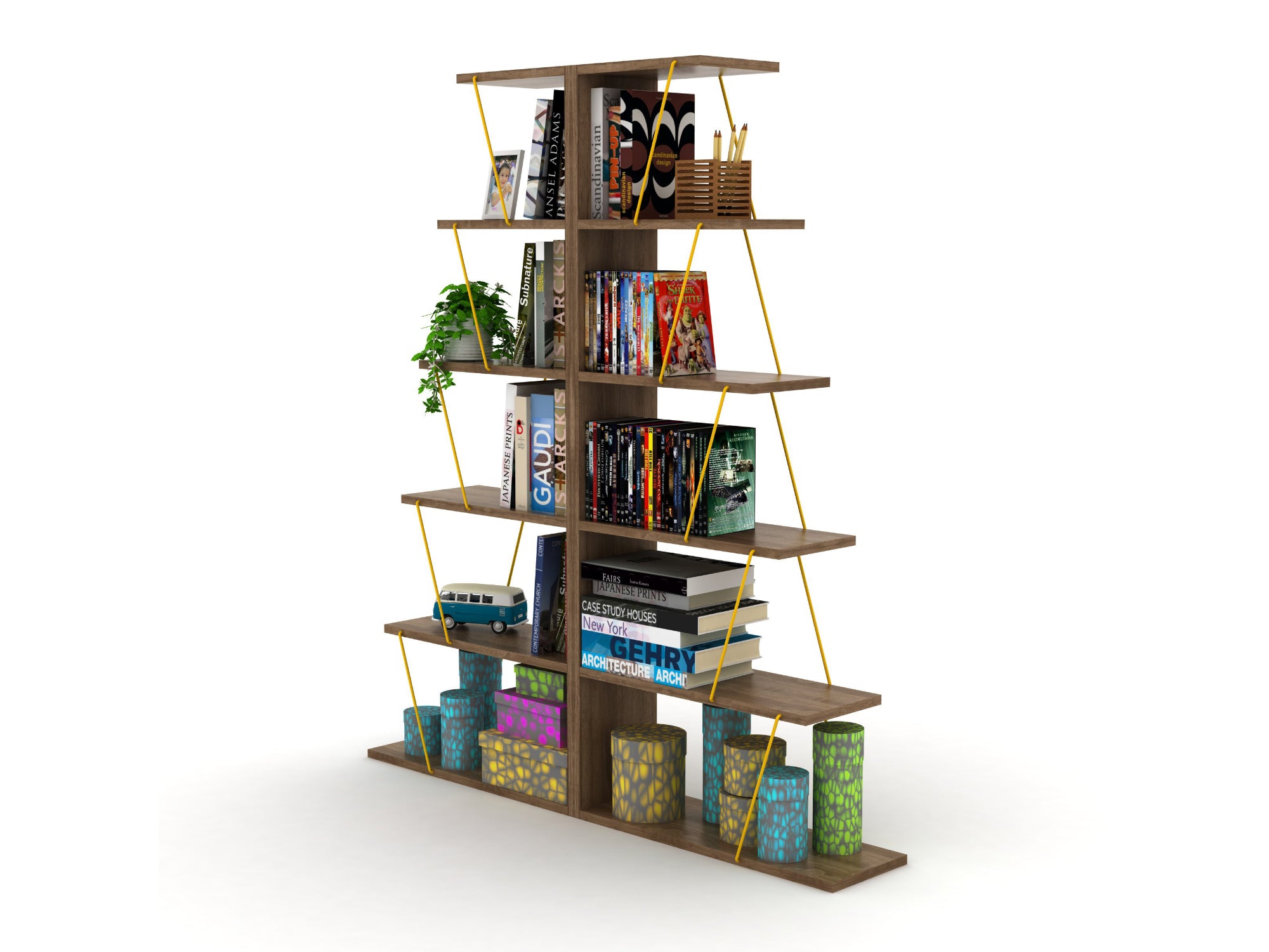 Tars Mini Bookcase