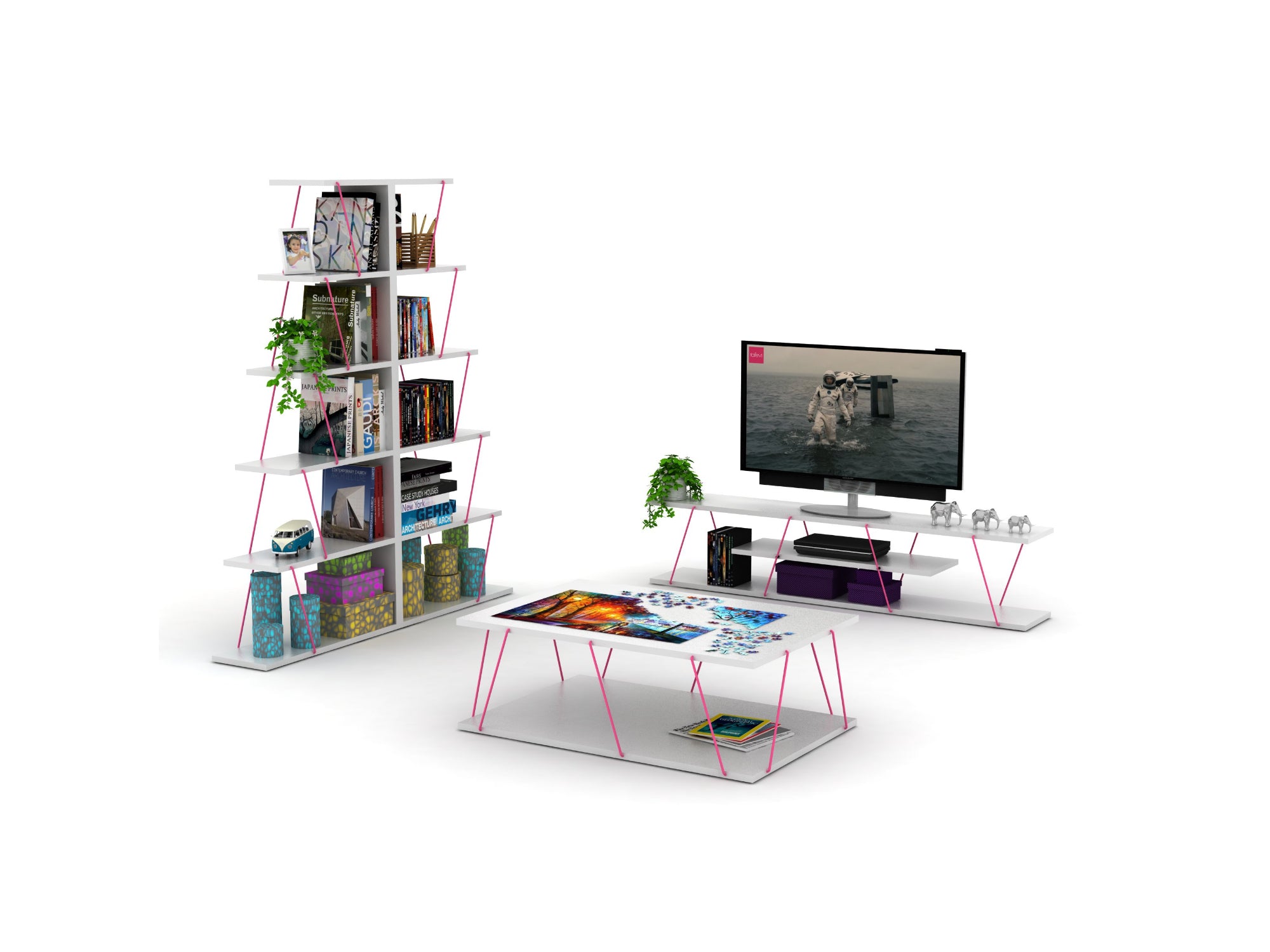Tars Mini Bookcase