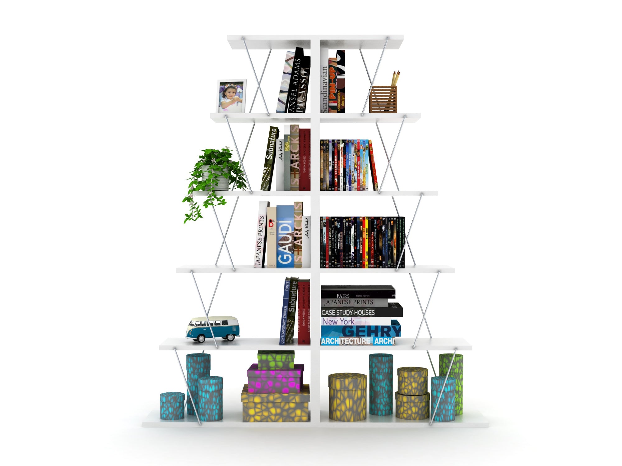 Tars Mini Bookcase