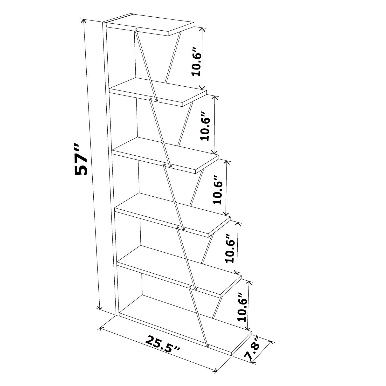 Tars Mini Bookcase