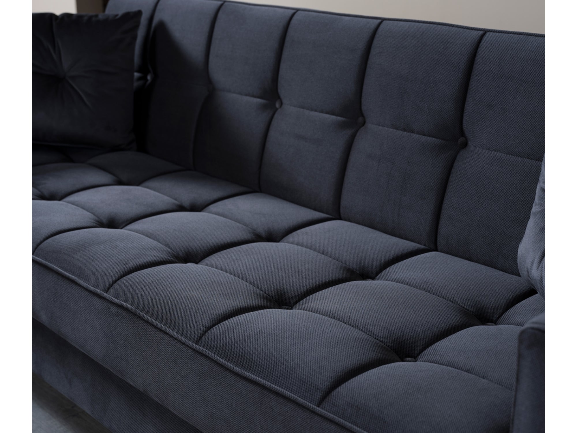 Step Convertible Livingroom (2 Sofa & 2 Chair) Grey