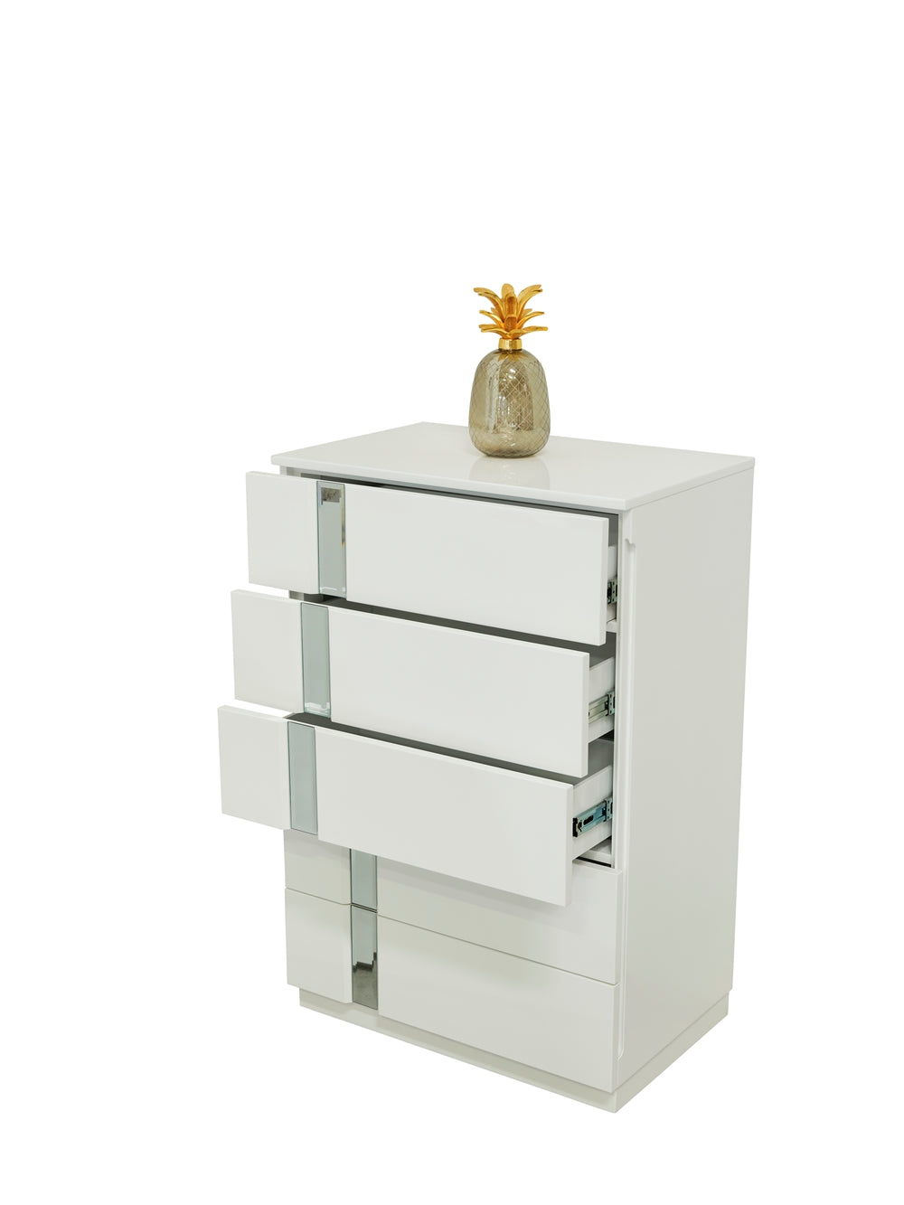 Sienna Bedroom (Queen Frame With Headboard & Dresser With Mirror & 2 Nightstand & Chest)