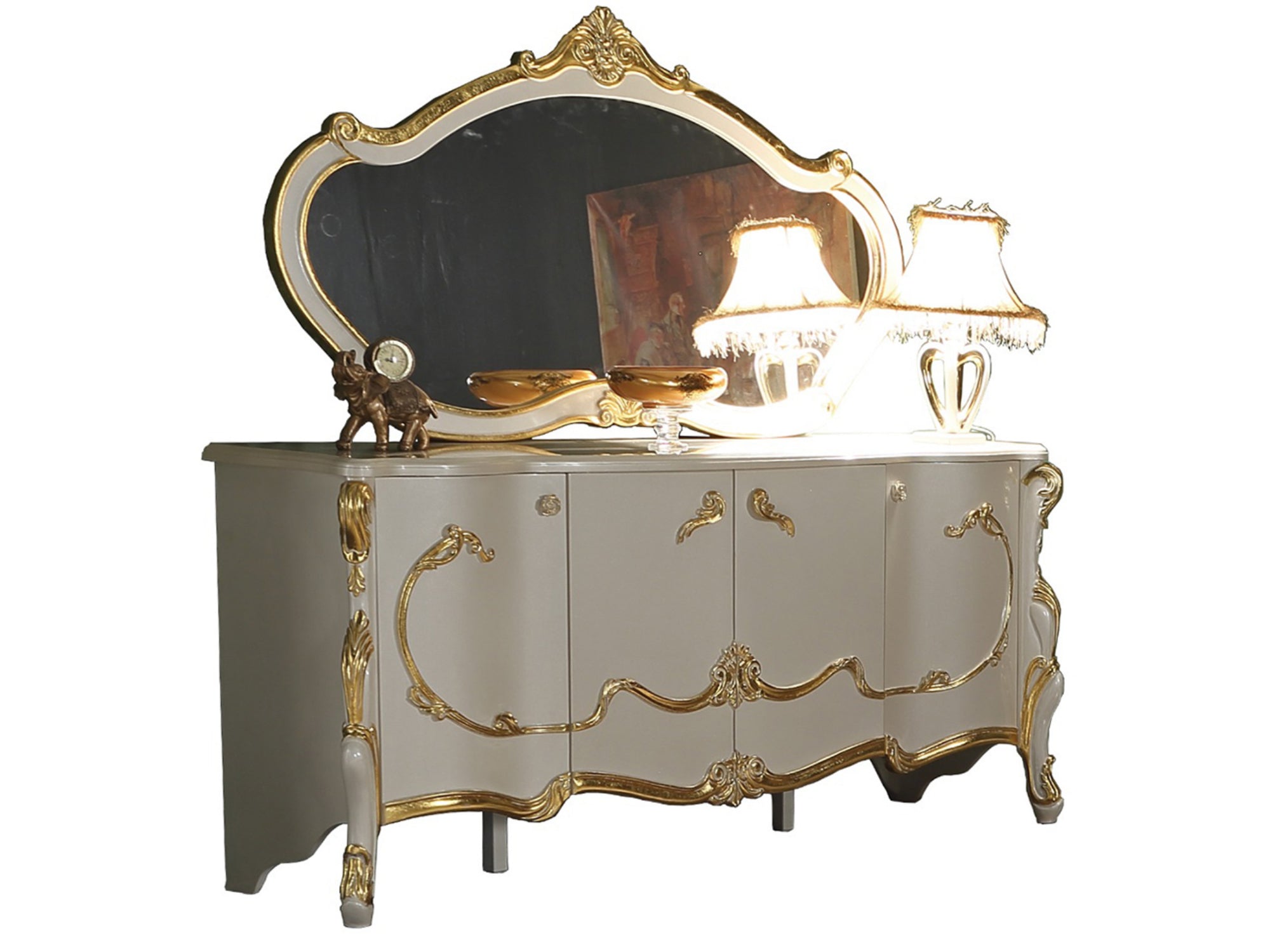 Hunkar Diningroom Consol With Mirror
