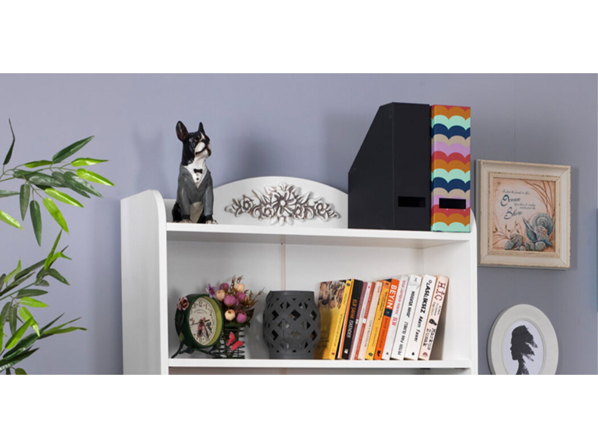 Angle Kids Room Set (Twin Bed & Study Desk & Nightstand)